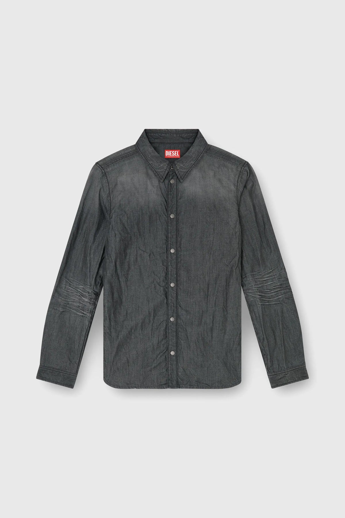 Shirt in creased denim Diesel