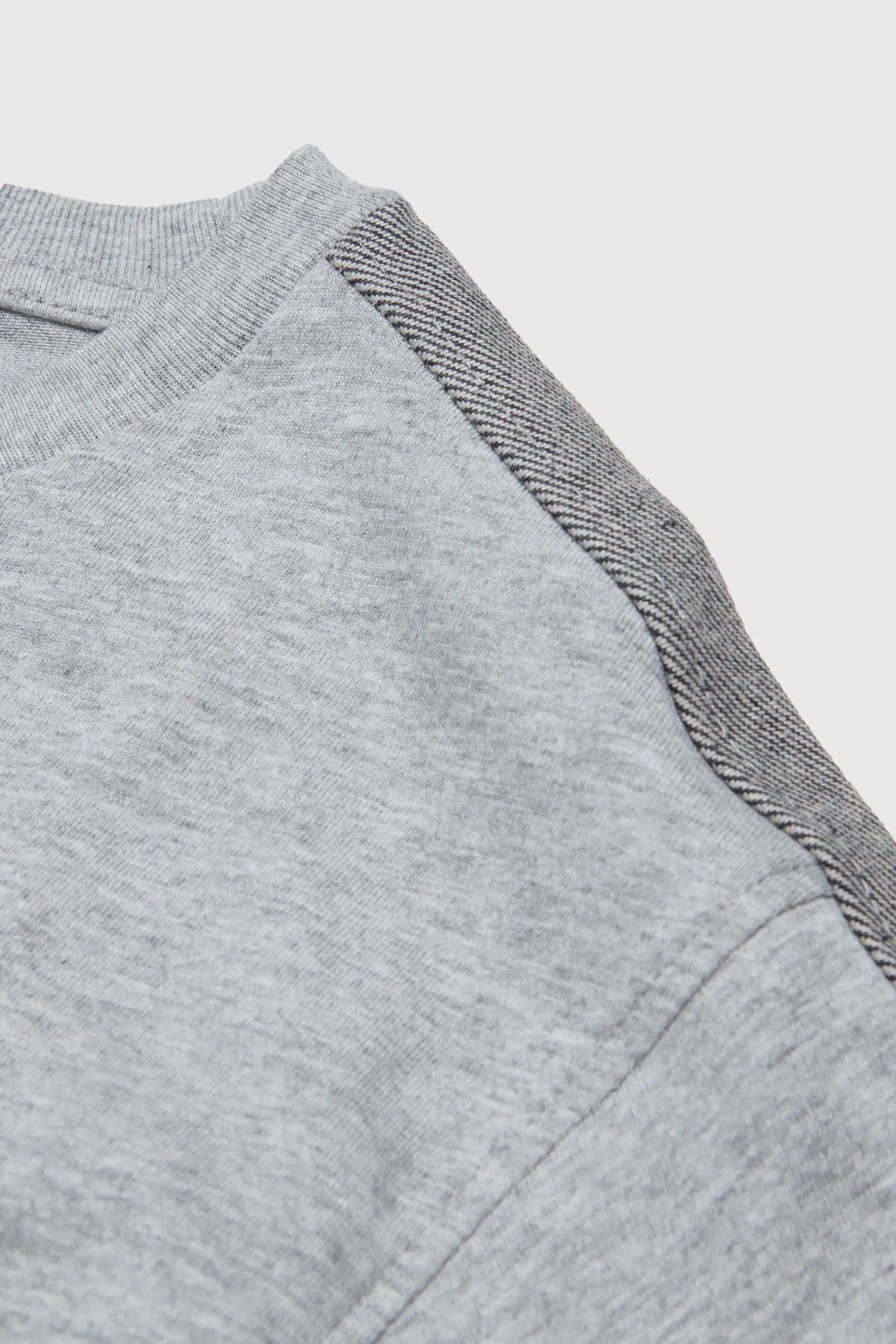 Long-sleeve T-shirt with logo and contrast bands Diesel kid