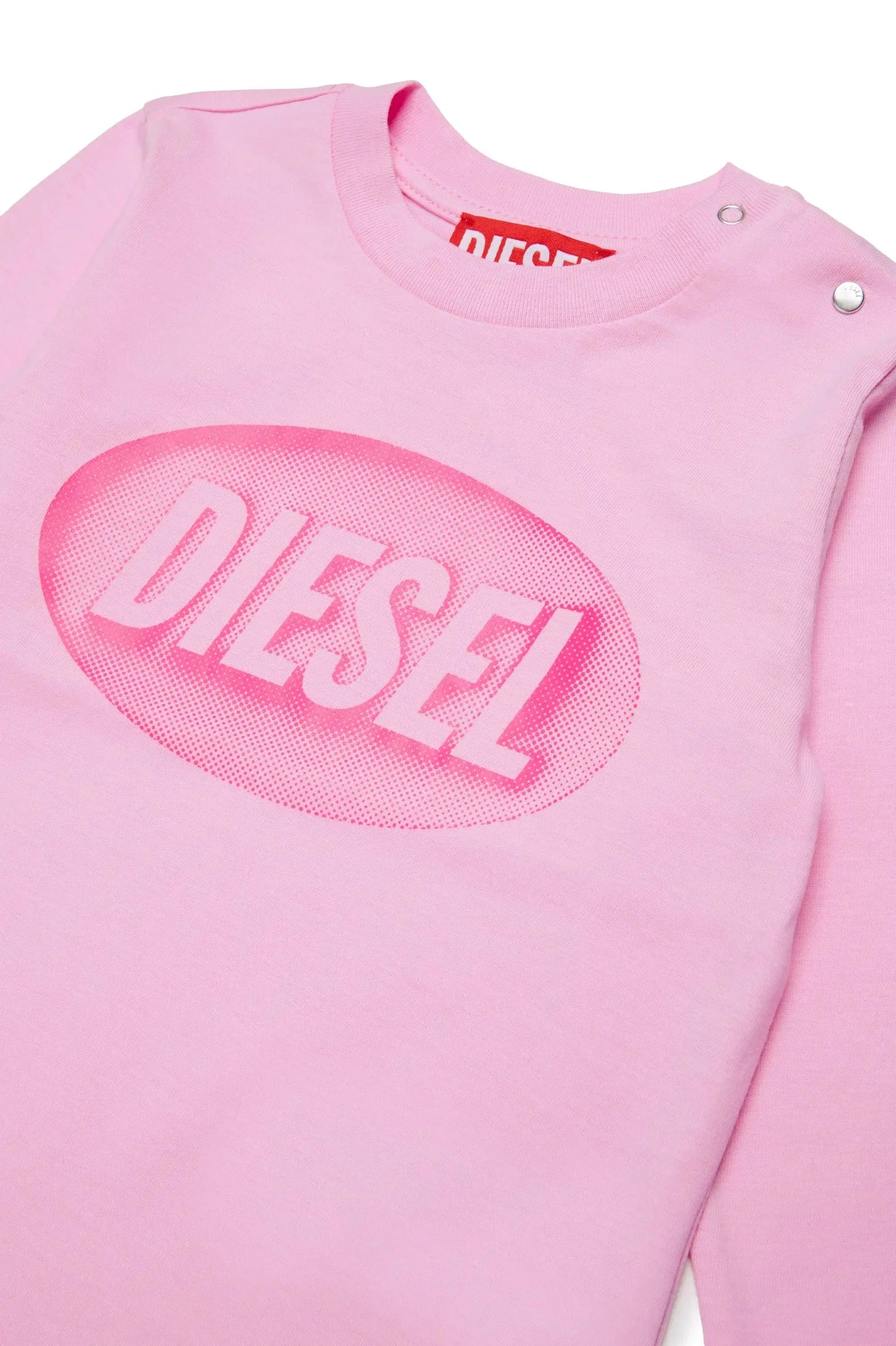 Cotton T-shirt with logo print