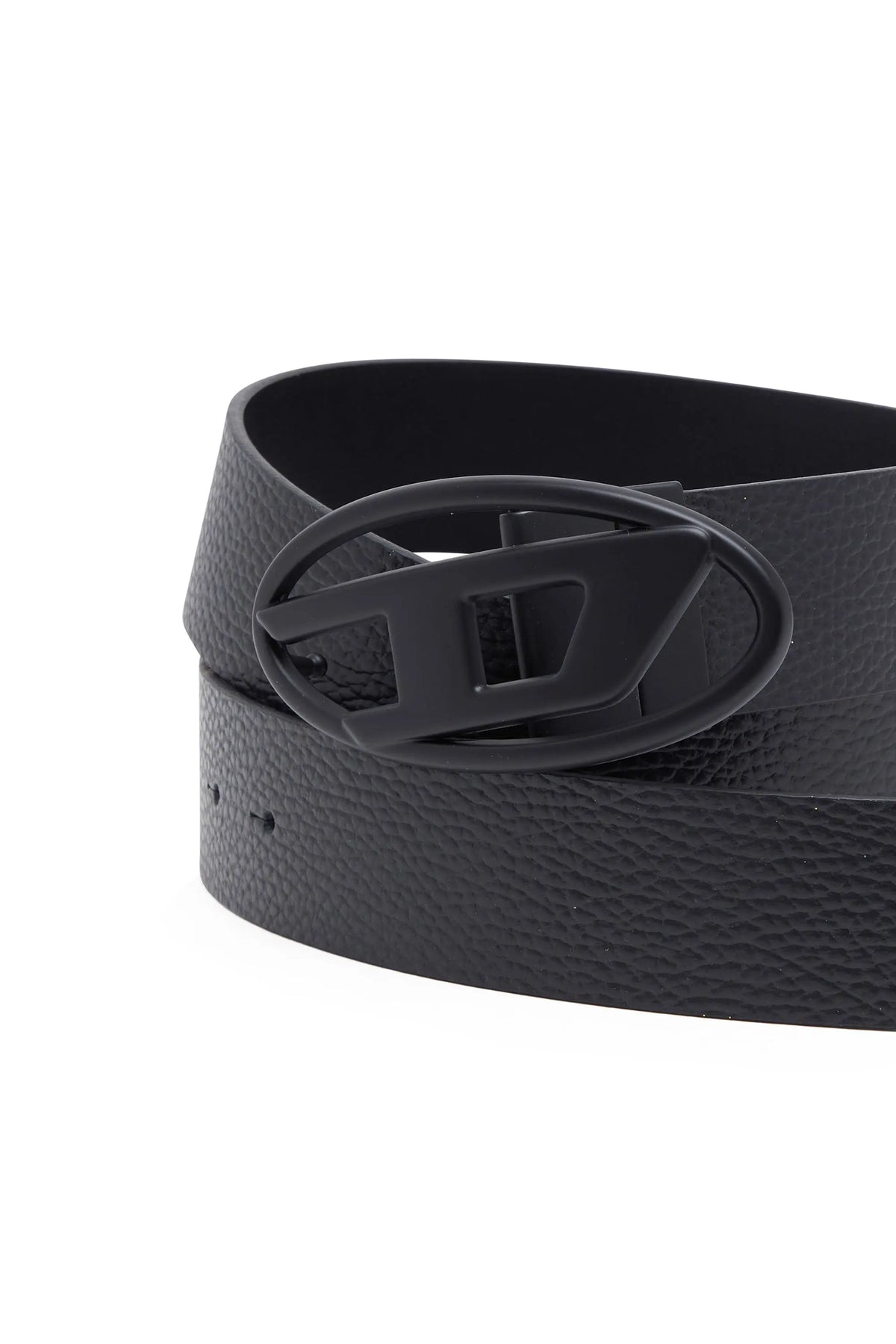 3.9cm reversible leather belt Diesel