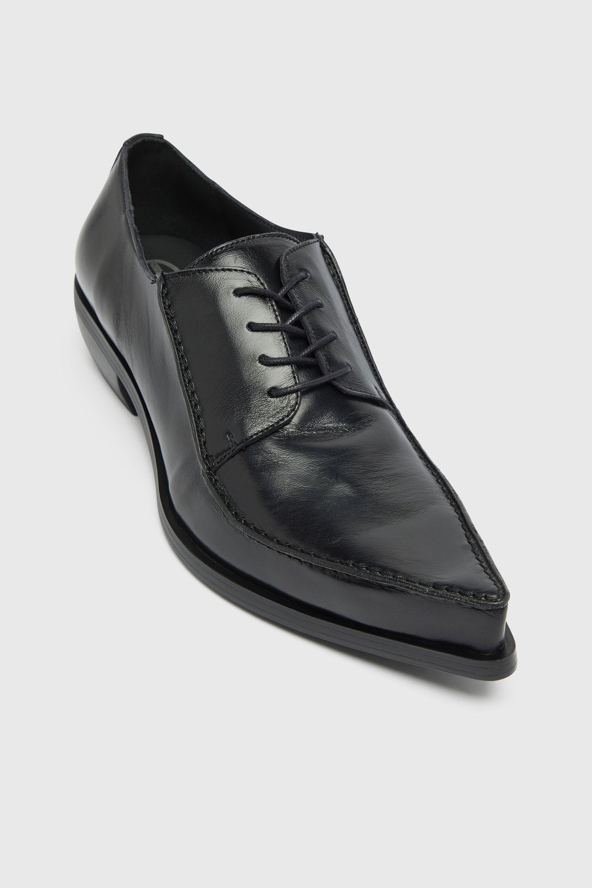 D-Frido-Derby shoes in leather