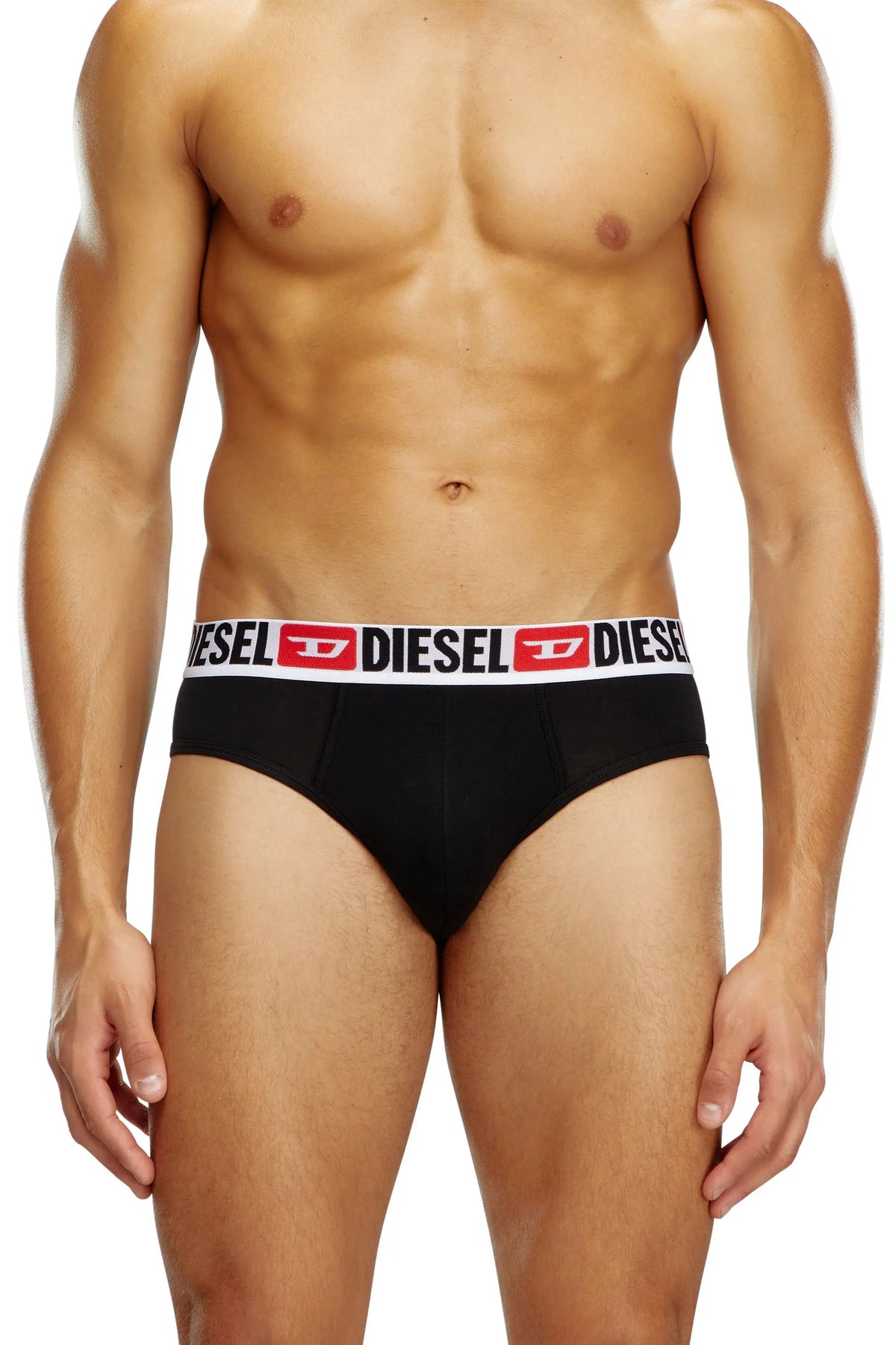 Three-pack of solid-colour briefs