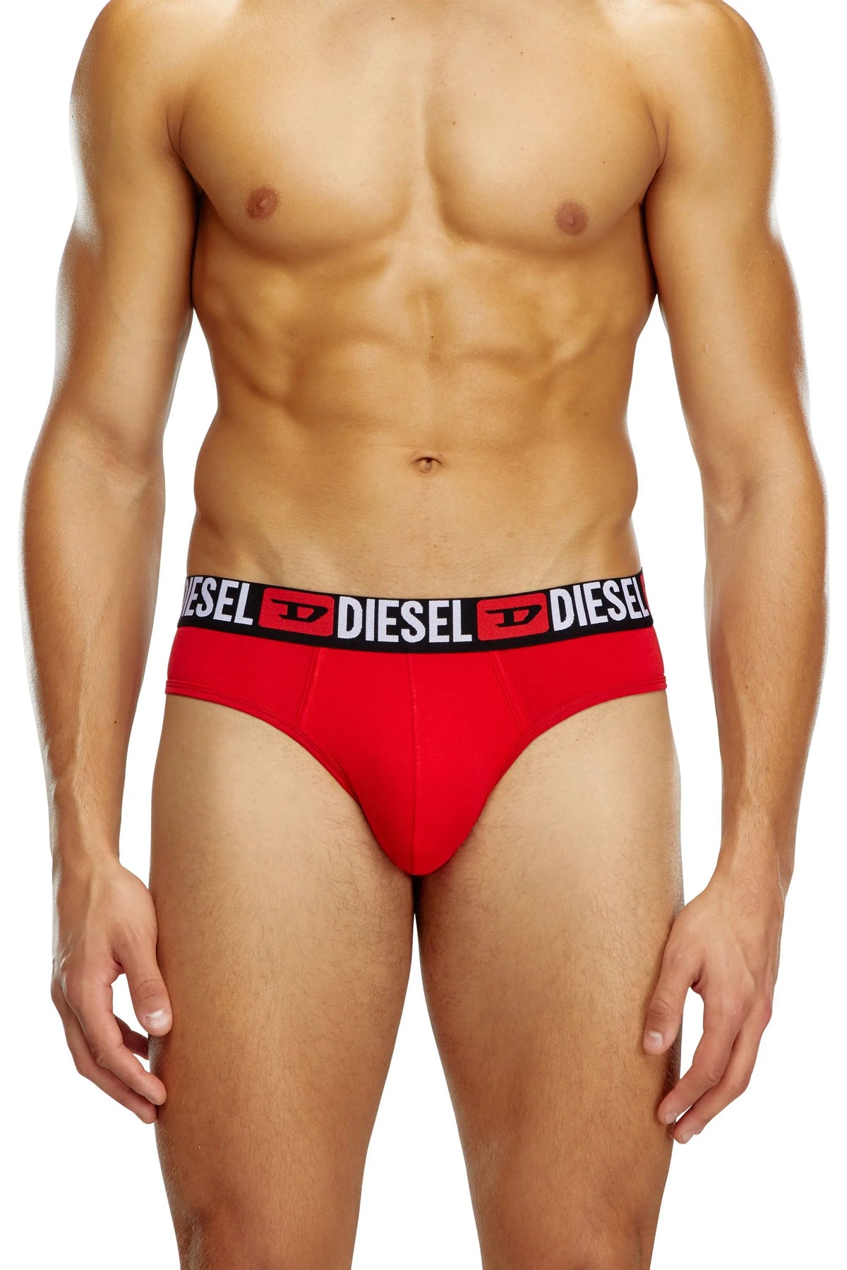 Three-pack of solid-colour briefs