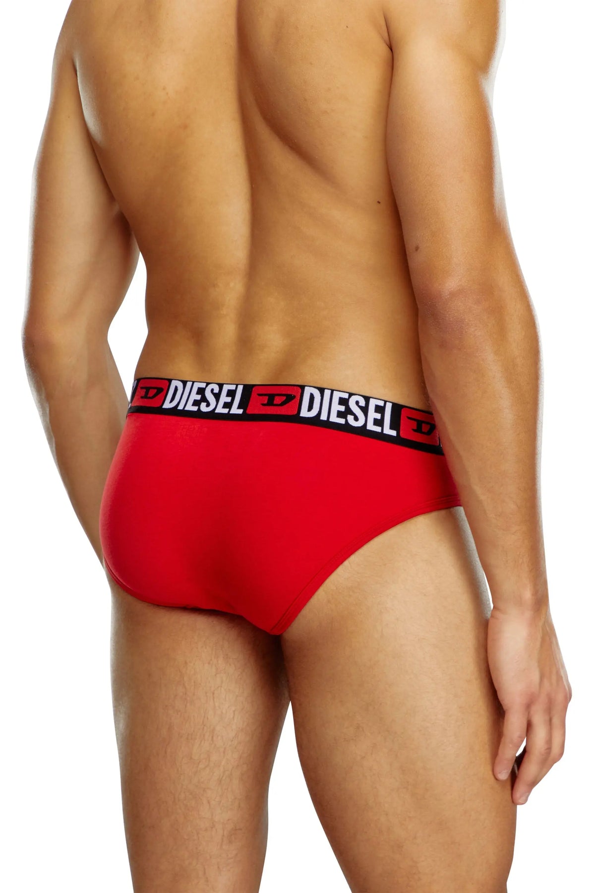 Three-pack of solid-colour briefs