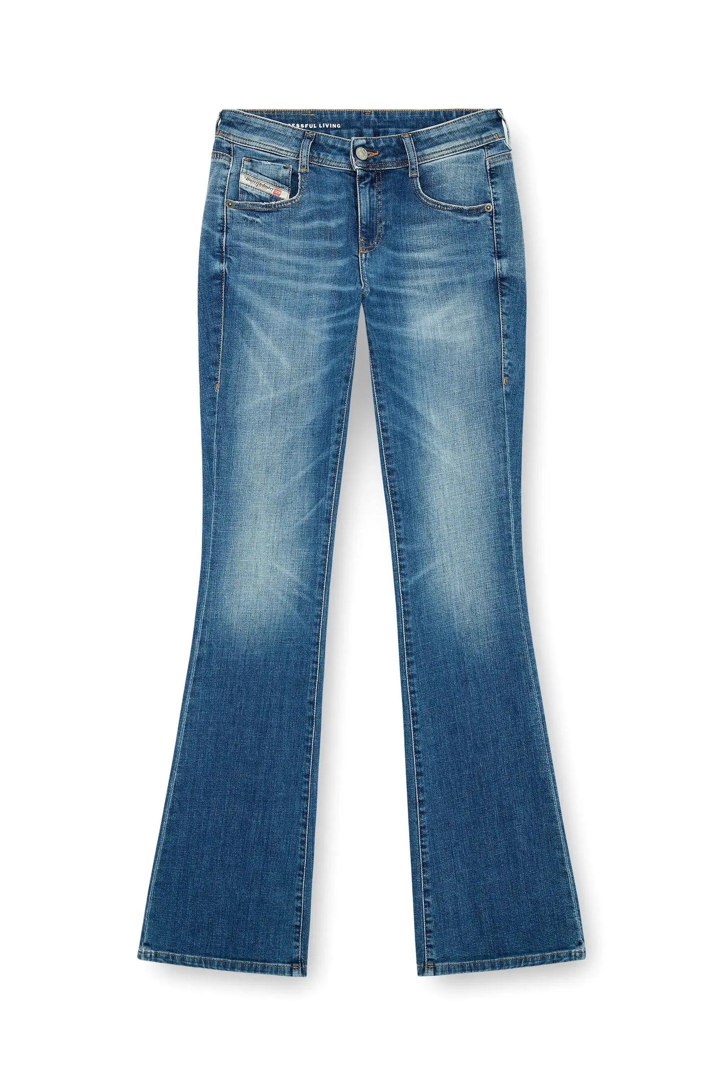 Bootcut Jeans Low Waist 1969 D-Ebbey