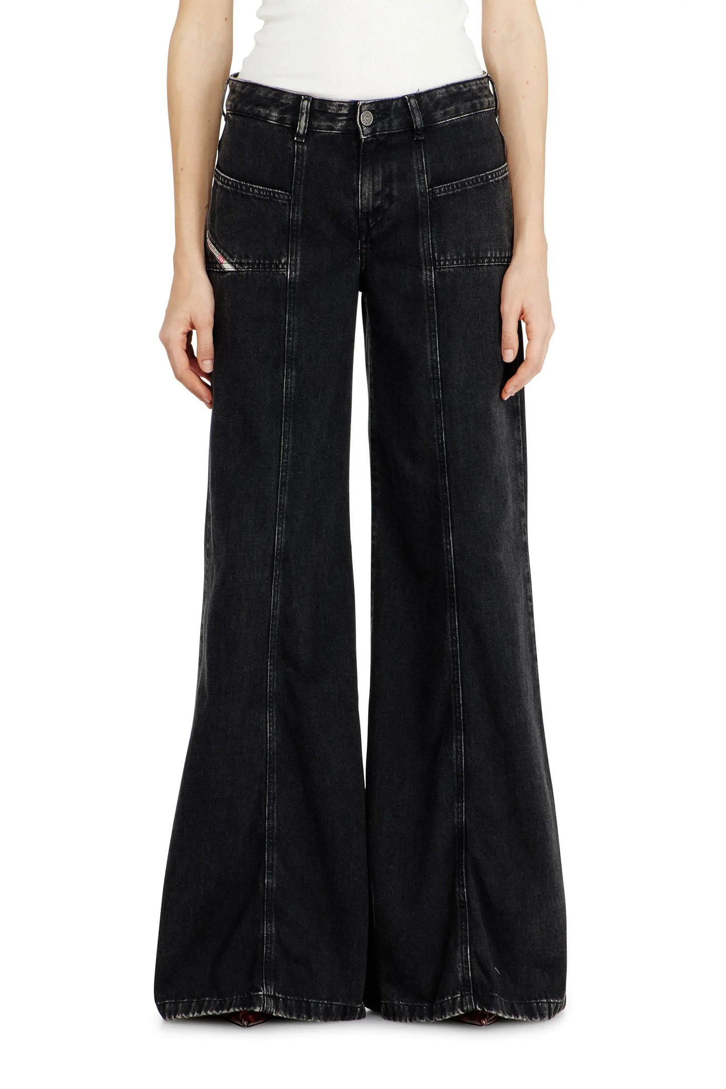 Flare Jeans Low Waist D-Akii