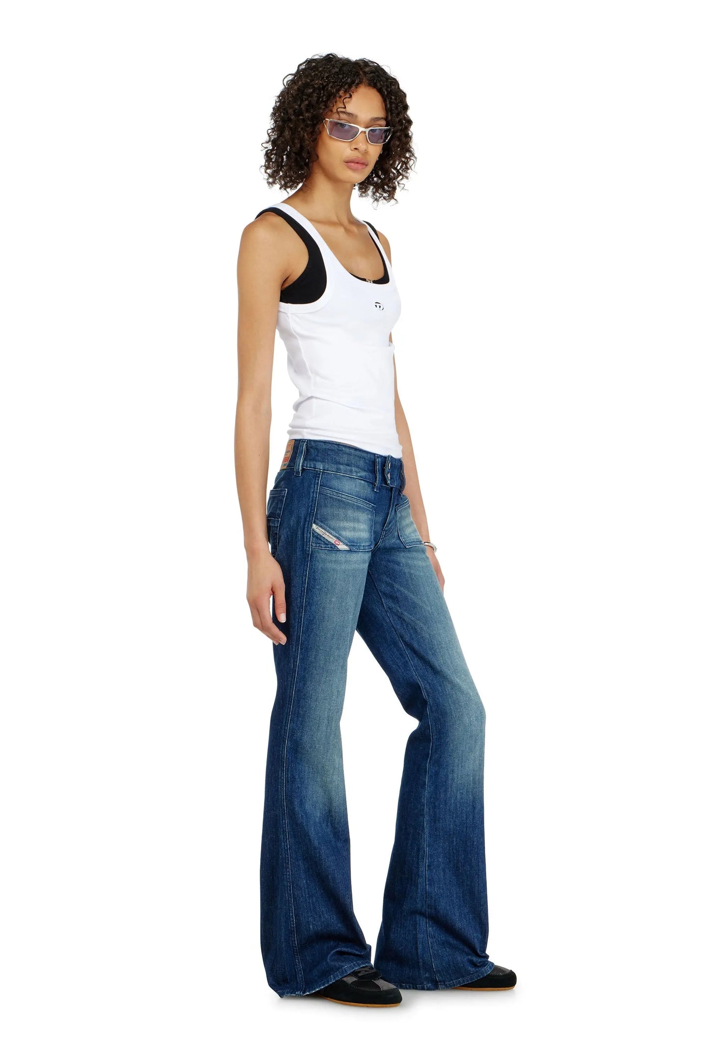 Bootcut Jeans Low Waist D-Hush