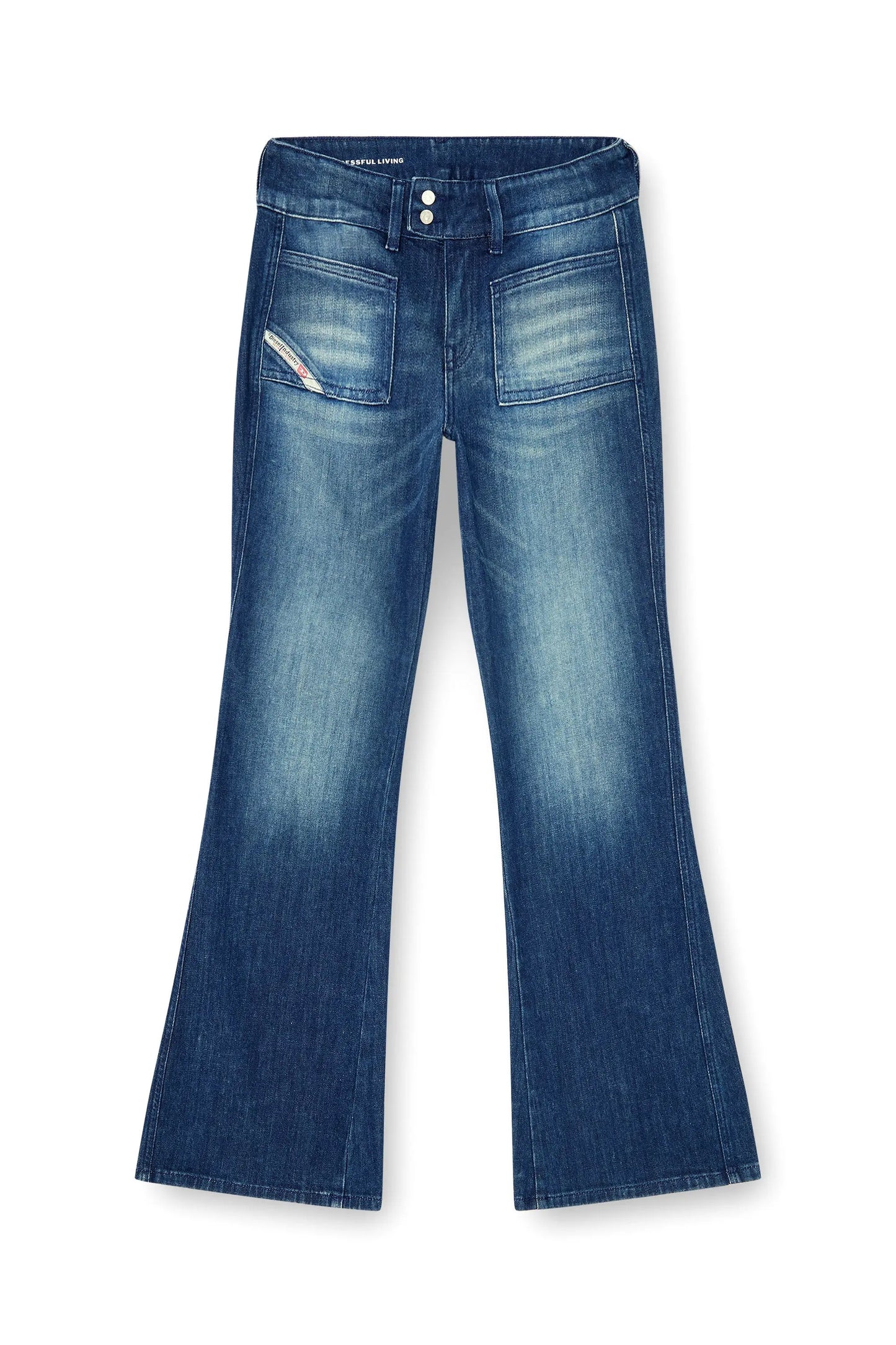 Bootcut Jeans Low Waist D-Hush