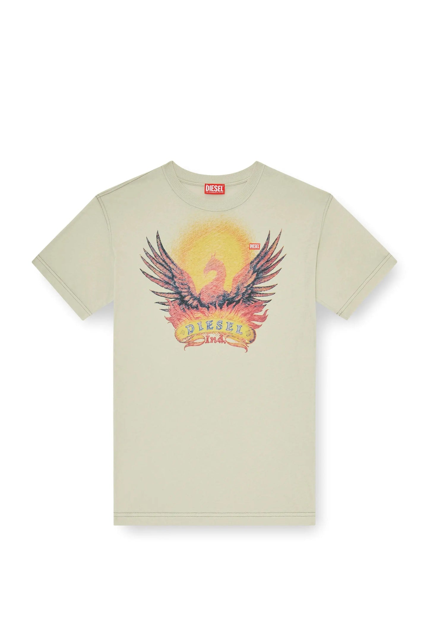 Regular T-shirt with Phoenix print