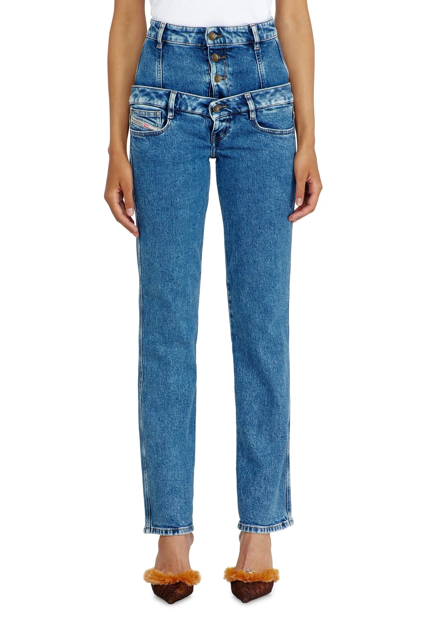 Slim Jeans High Waist D-Fynora