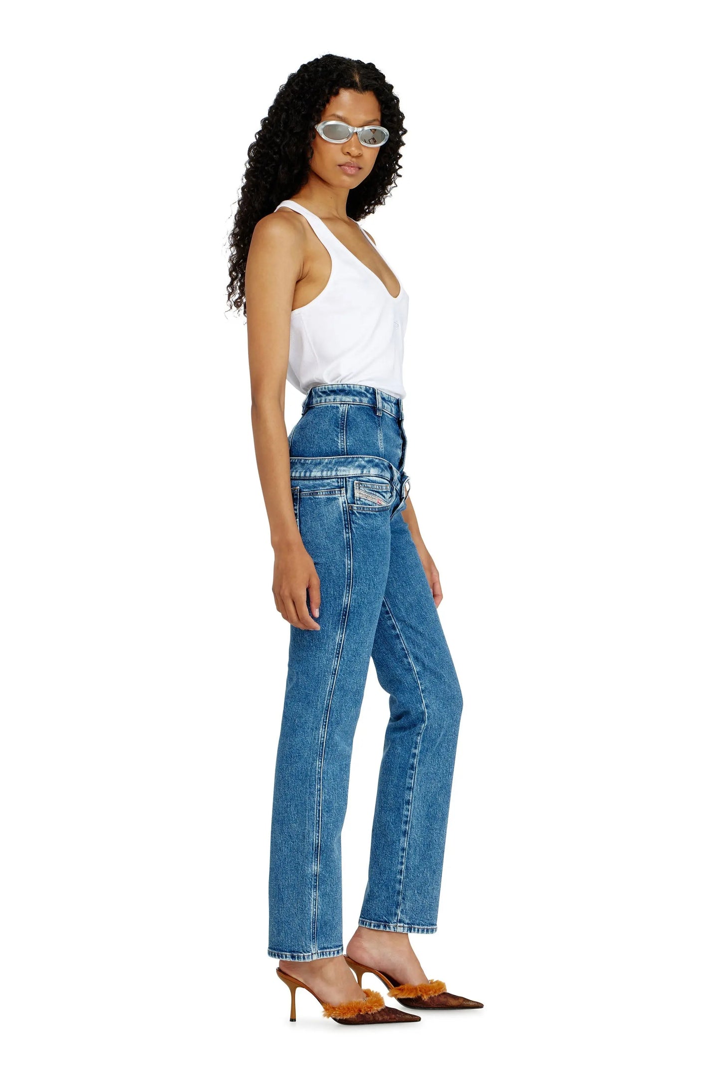 Slim Jeans High Waist D-Fynora