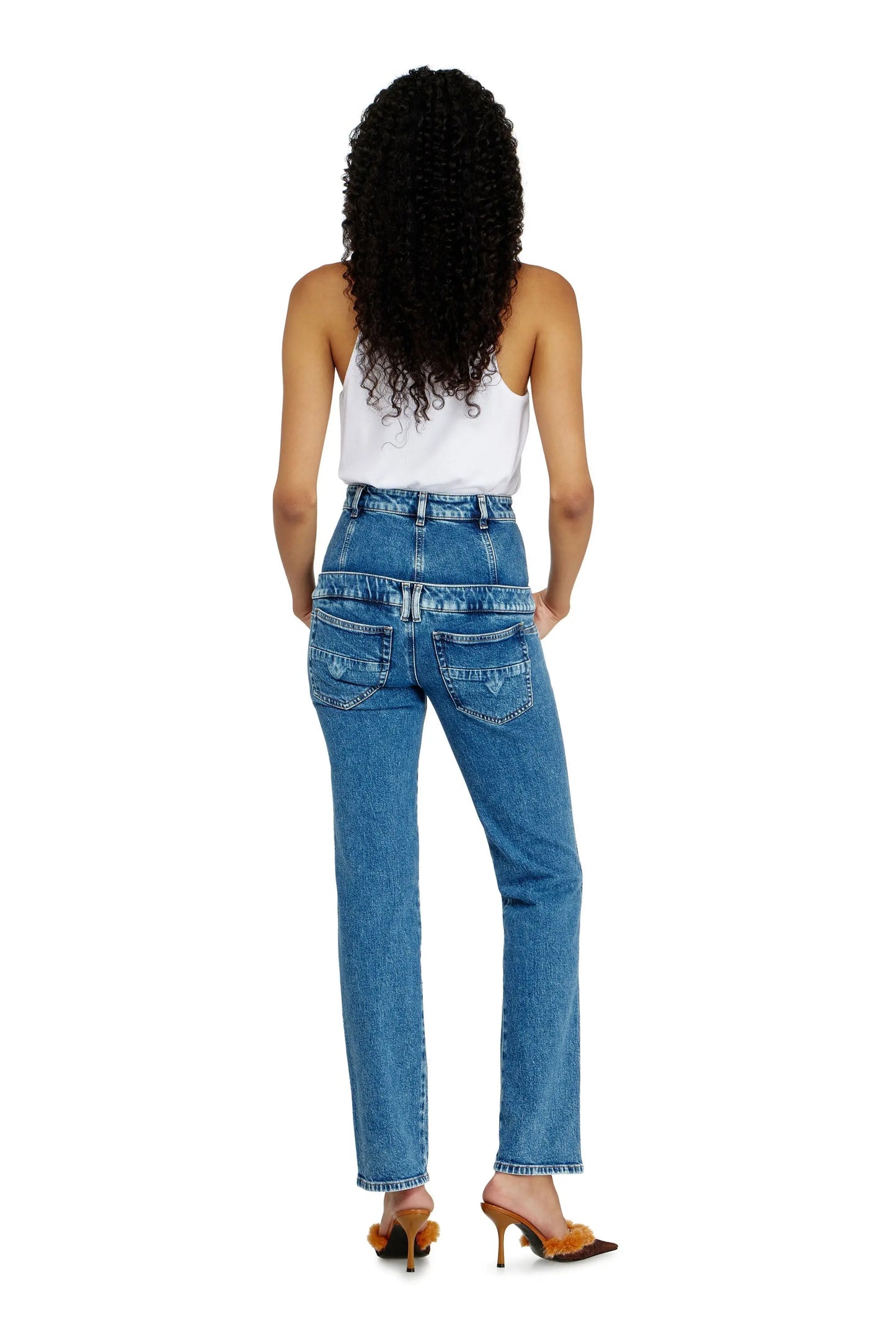 Slim Jeans High Waist D-Fynora