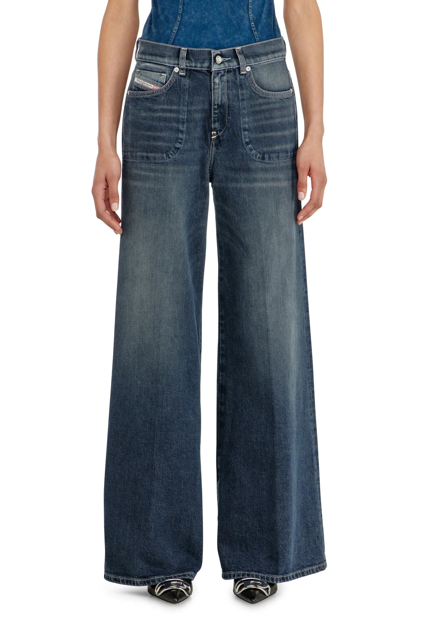 Flare Jeans Regular Waist 1978 D-Akemi