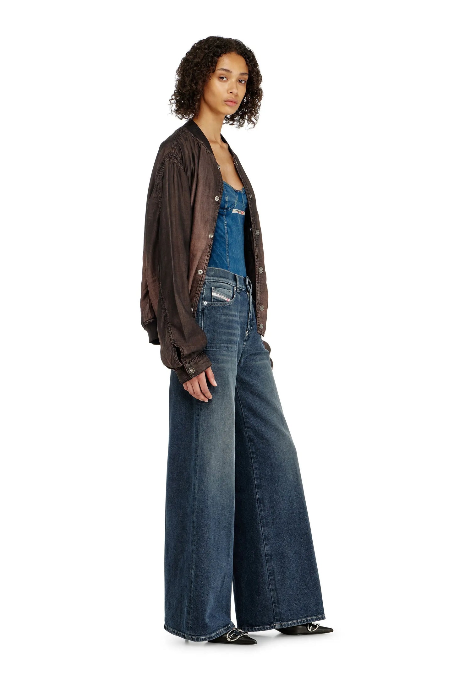 Flare Jeans Regular Waist 1978 D-Akemi