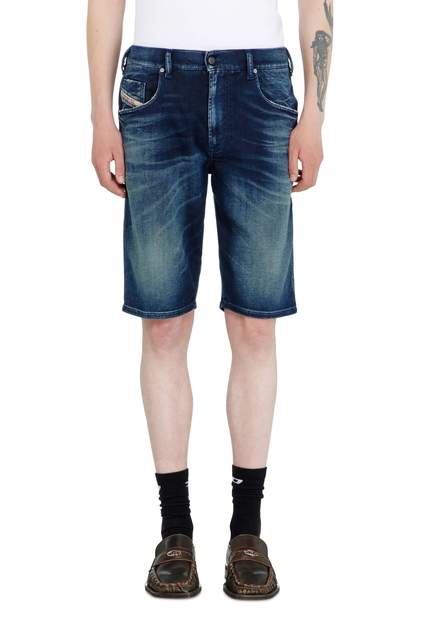 Chino shorts in shaded JoggJeans