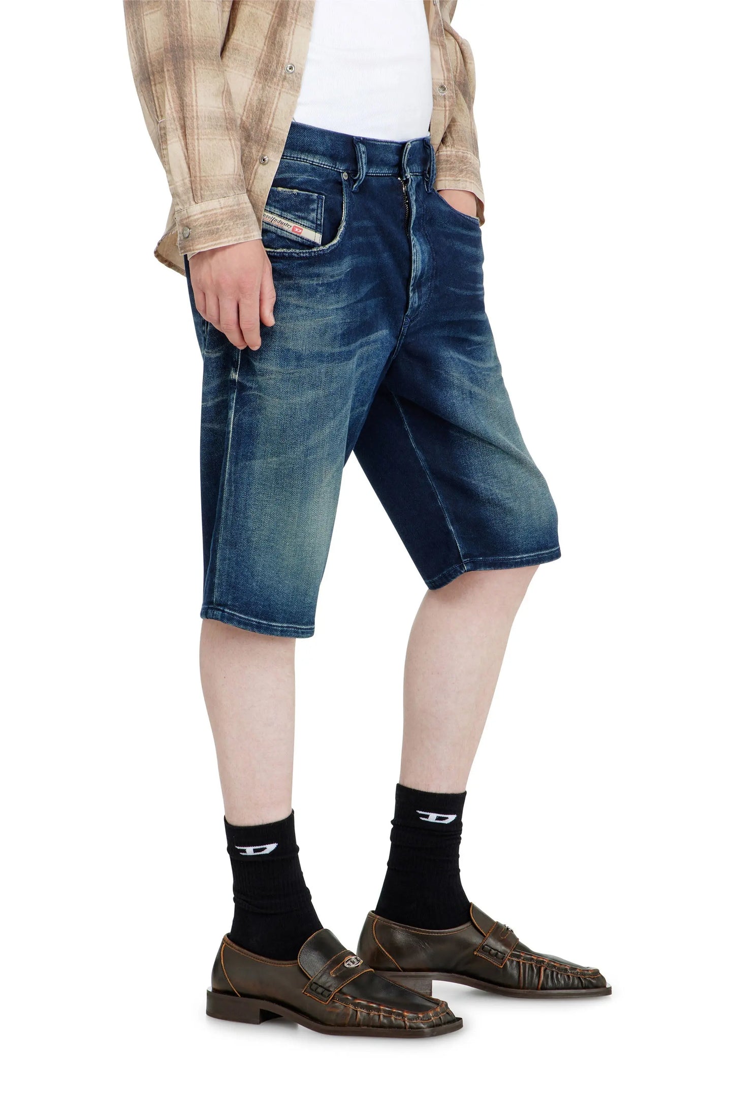Chino shorts in shaded JoggJeans