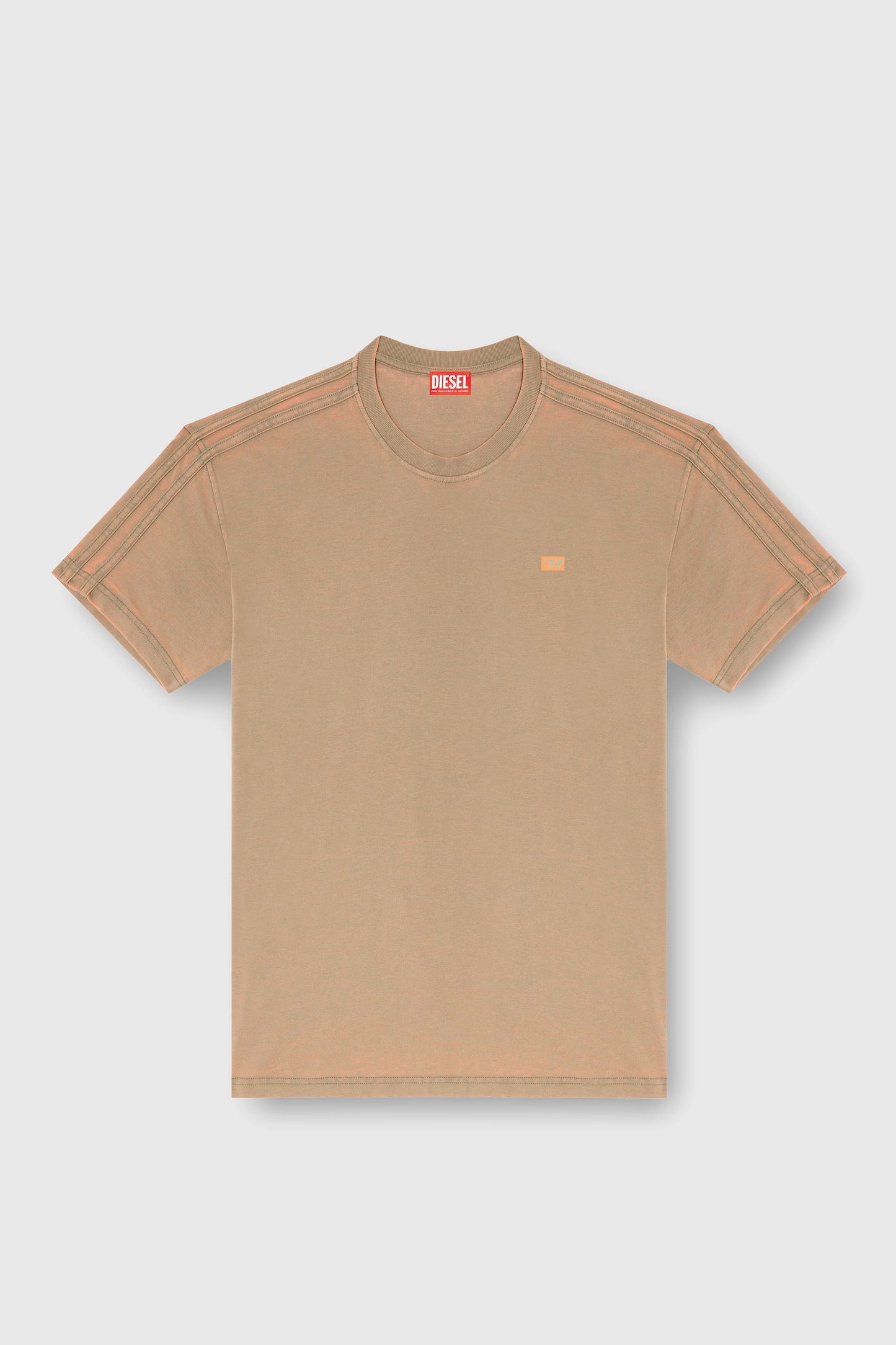 Long-sleeve T-shirt in burnout jersey