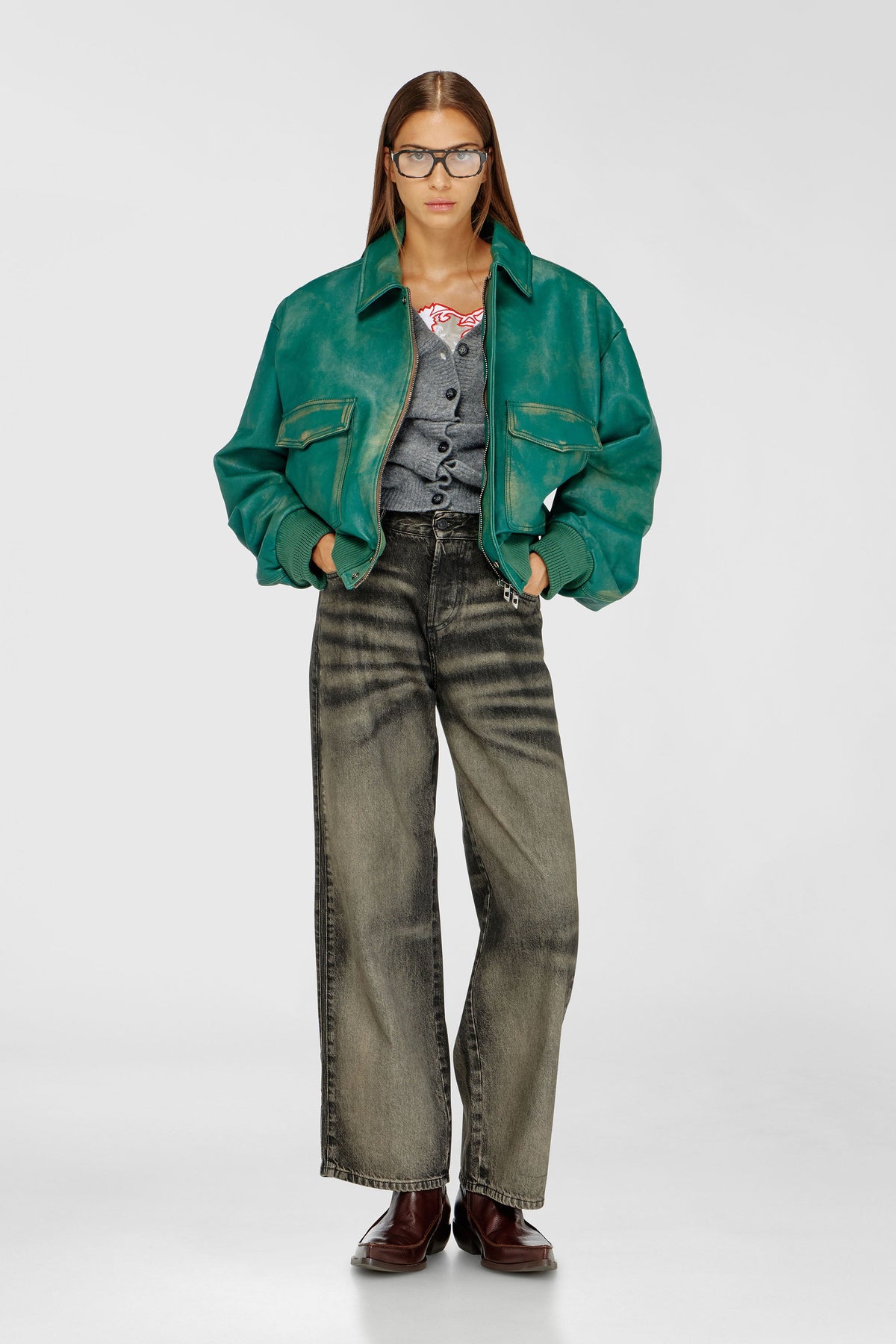 Relaxed Jeans High Waist 1982 D-Hakou