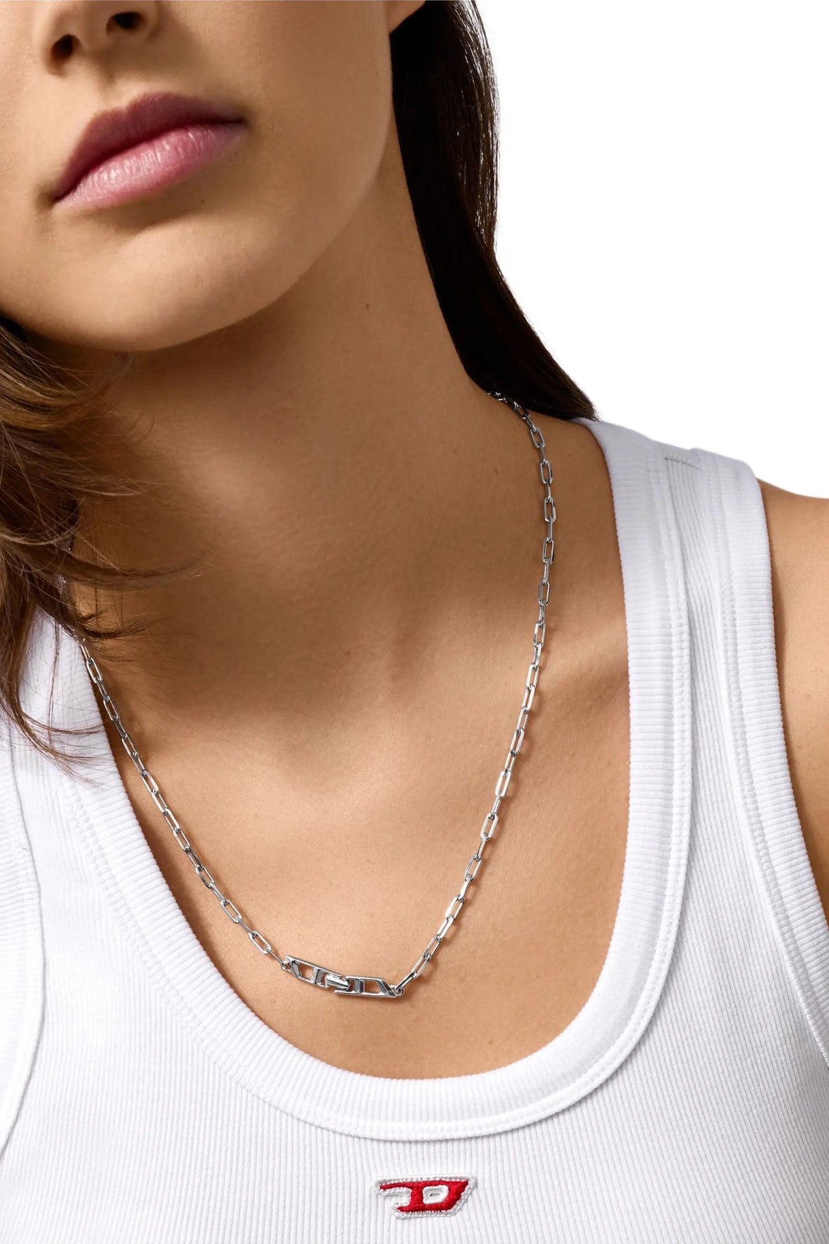 Sterling silver chain necklace