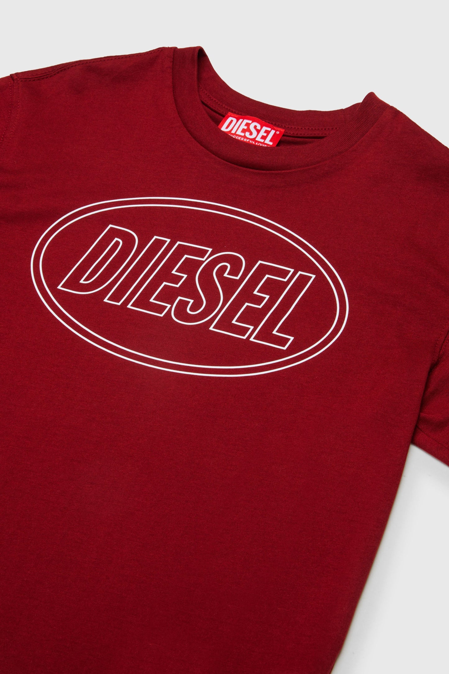 Cotton T-shirt with Diesel print