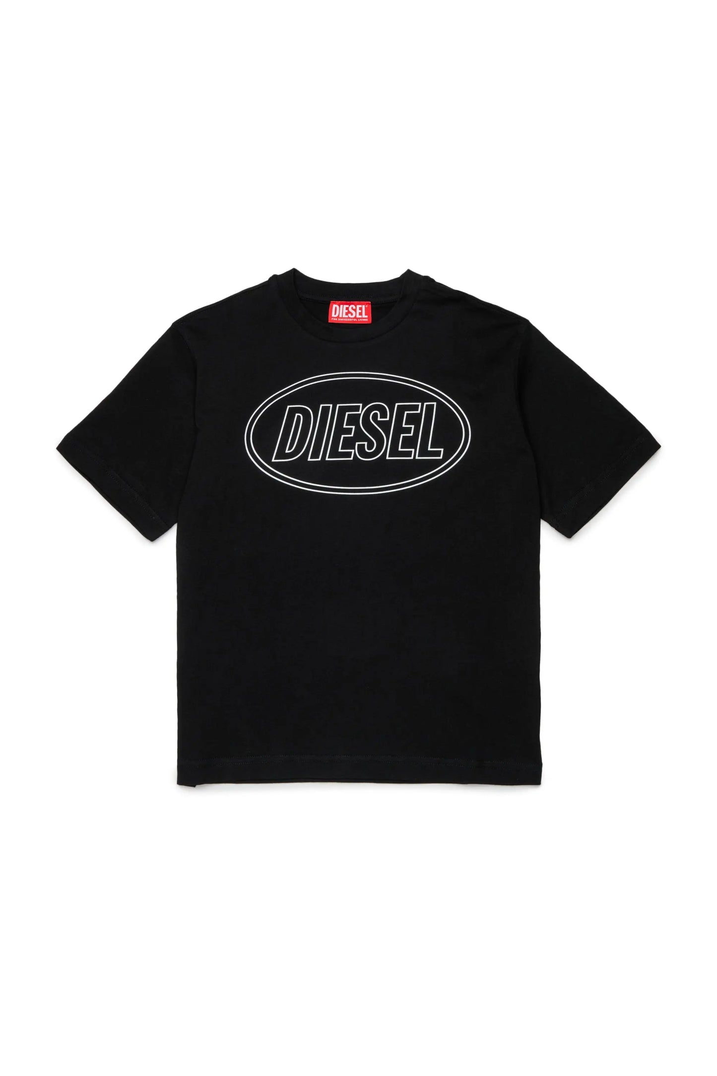 Cotton T-shirt with Diesel print