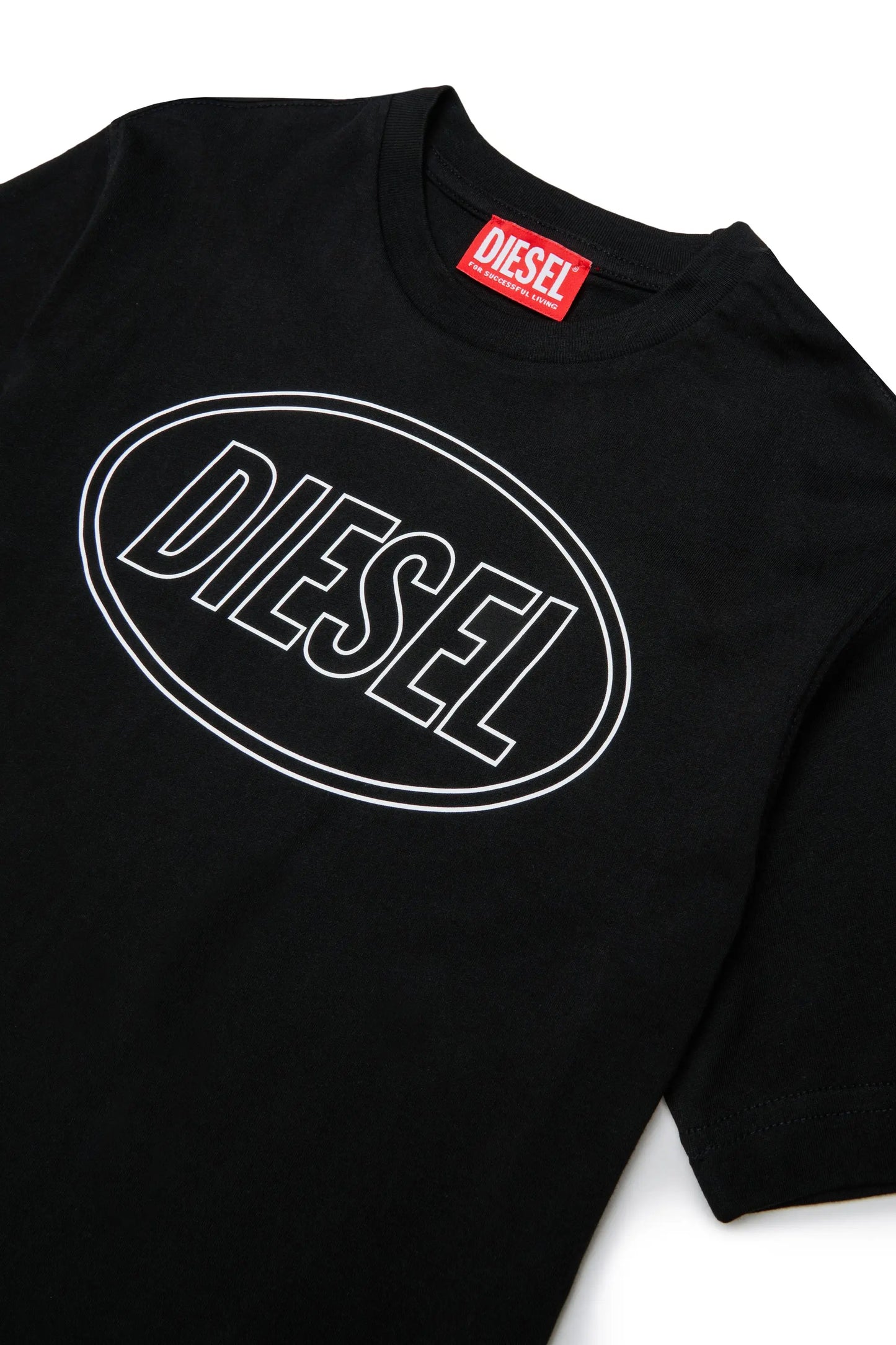 Cotton T-shirt with Diesel print