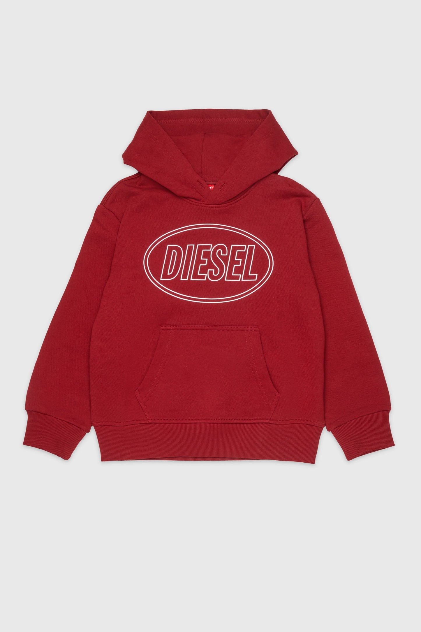 Hoodie with Diesel logo print