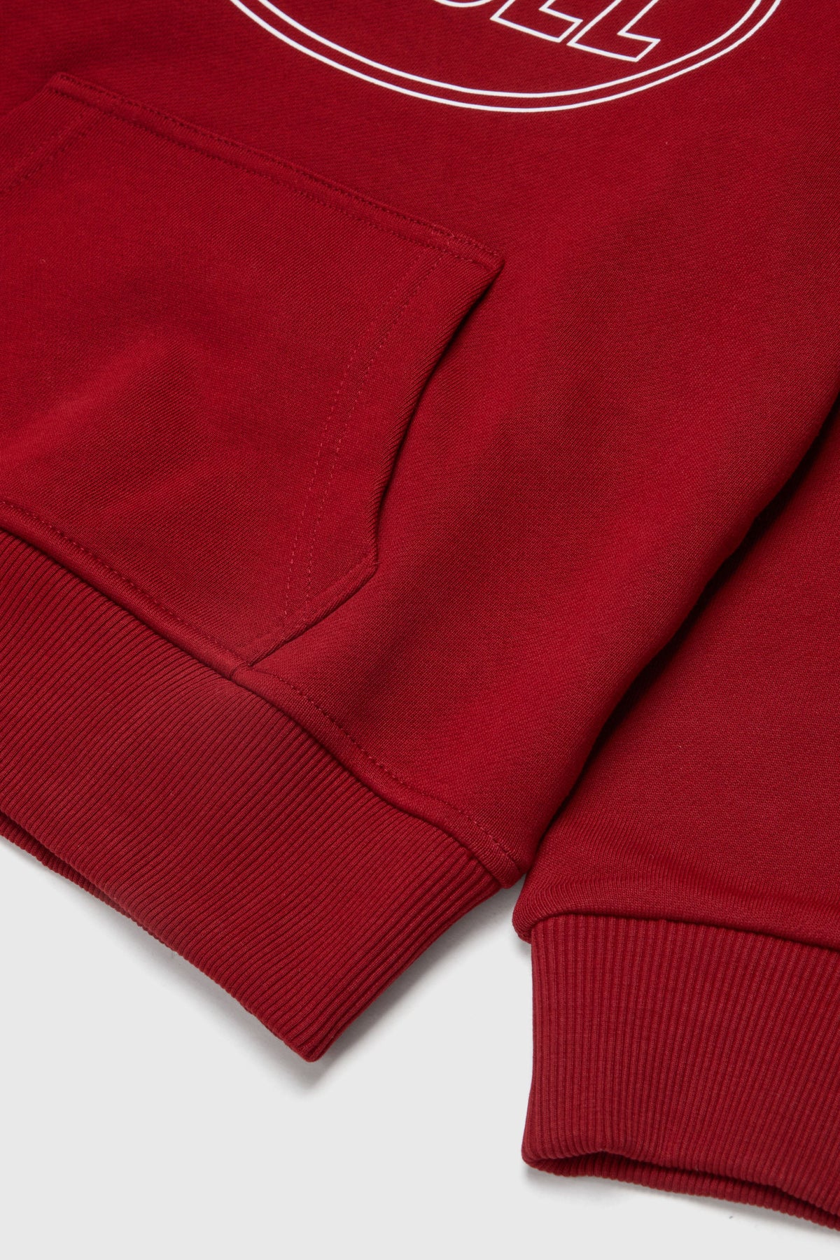 Hoodie with Diesel logo print