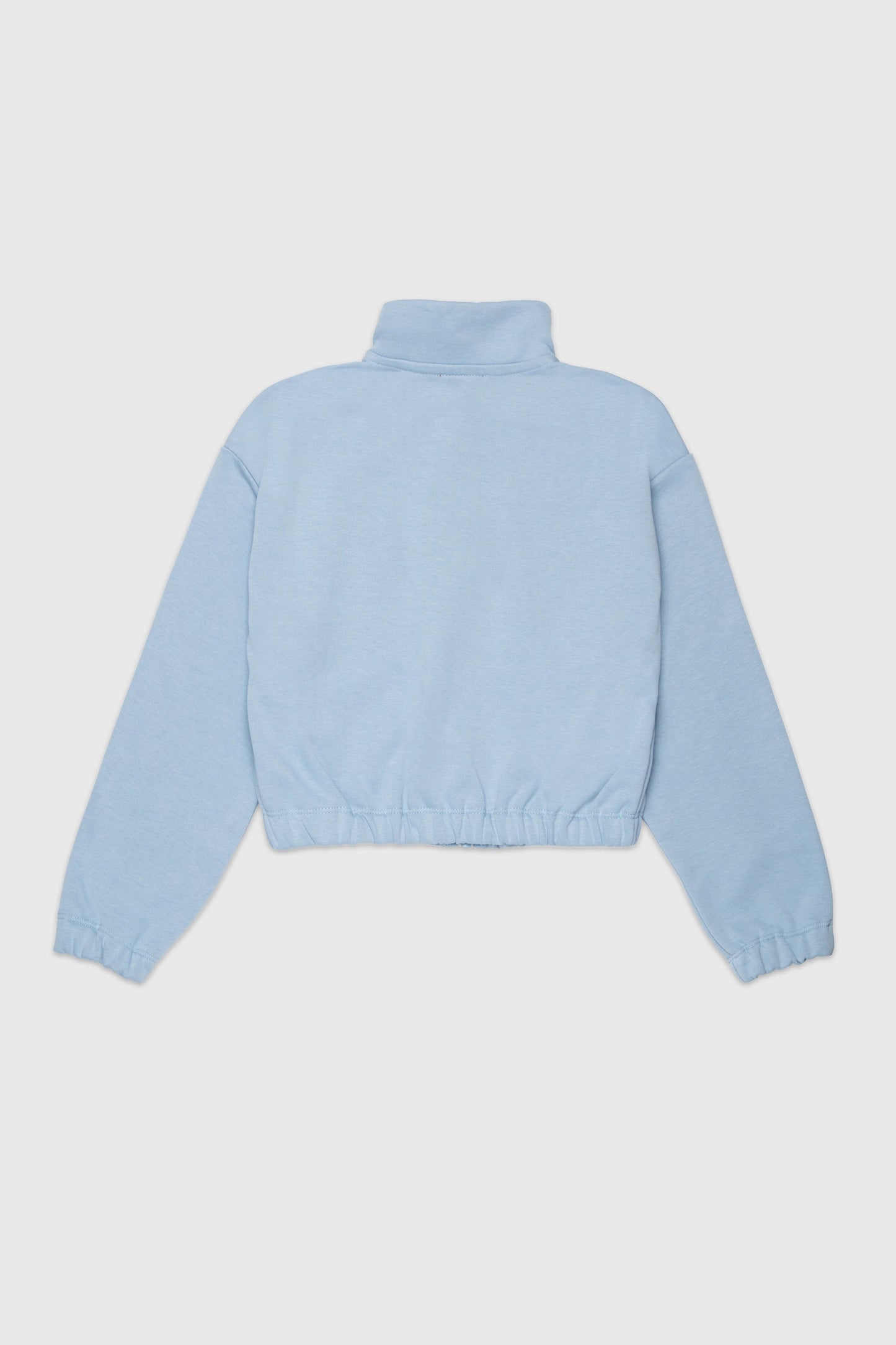 Zip-up sweatshirt with Oval D logo
