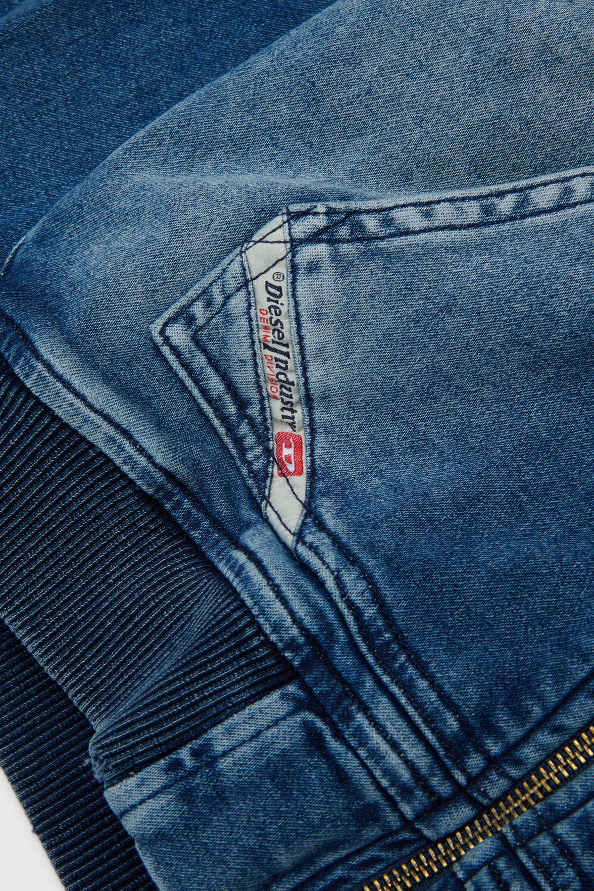Zip-up hoodie in JoggJeans®