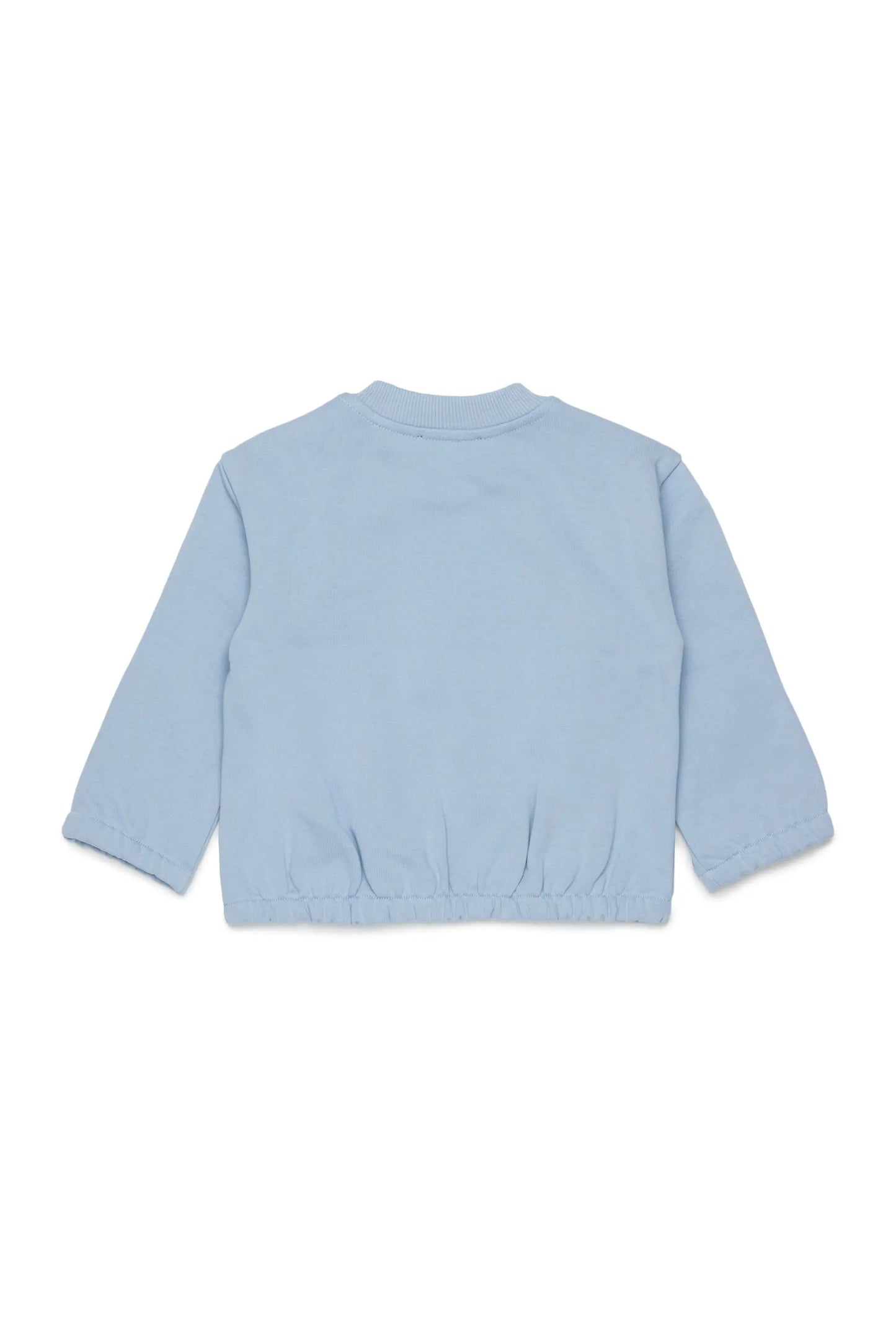 Cotton sweatshirt with starburst logo print