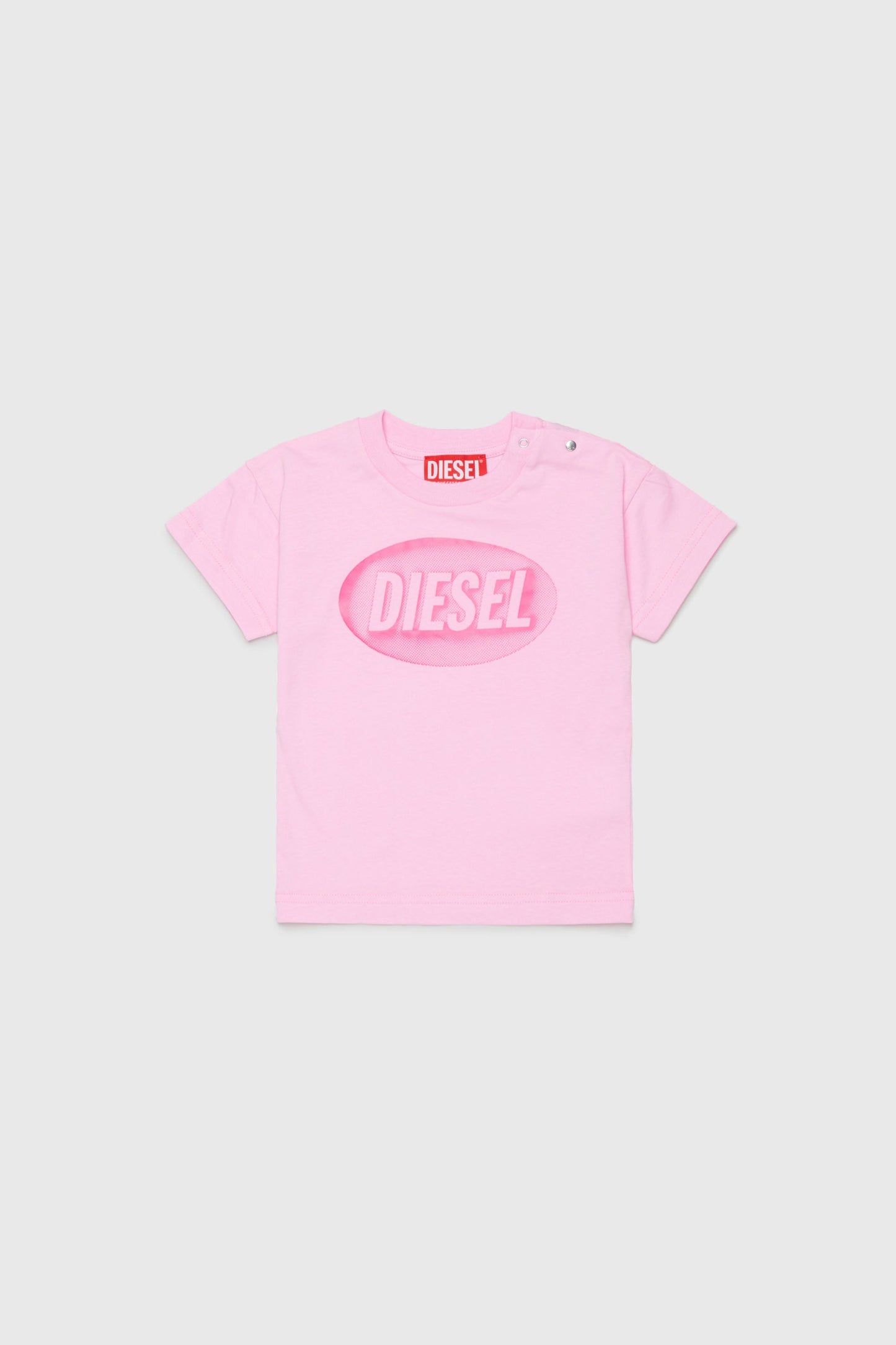 Cotton T-shirt with logo print