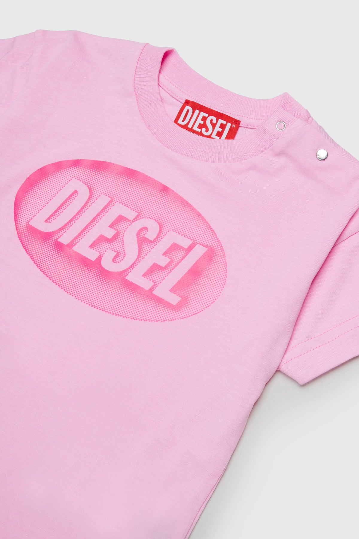 Cotton T-shirt with logo print