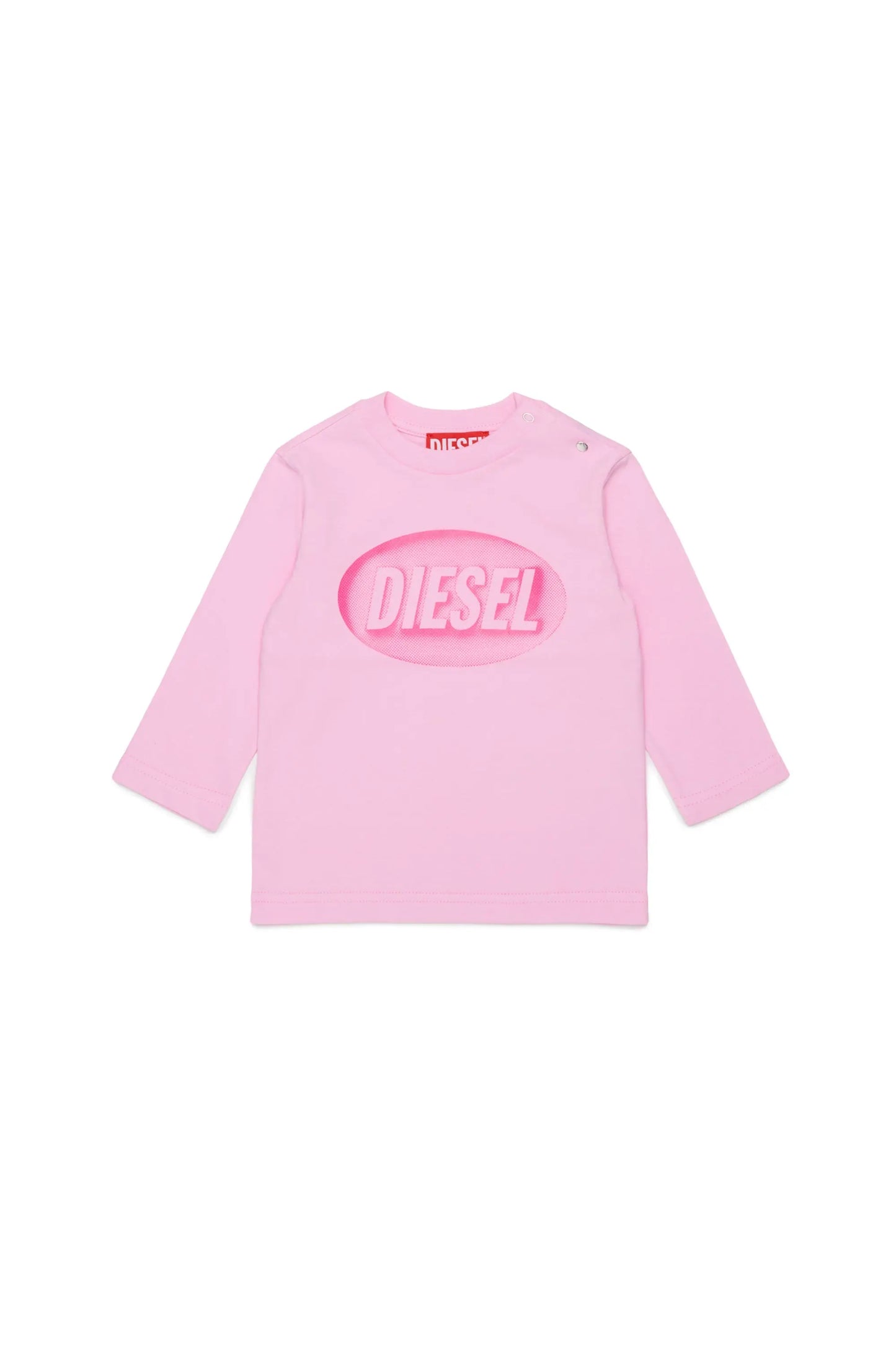 Cotton T-shirt with logo print