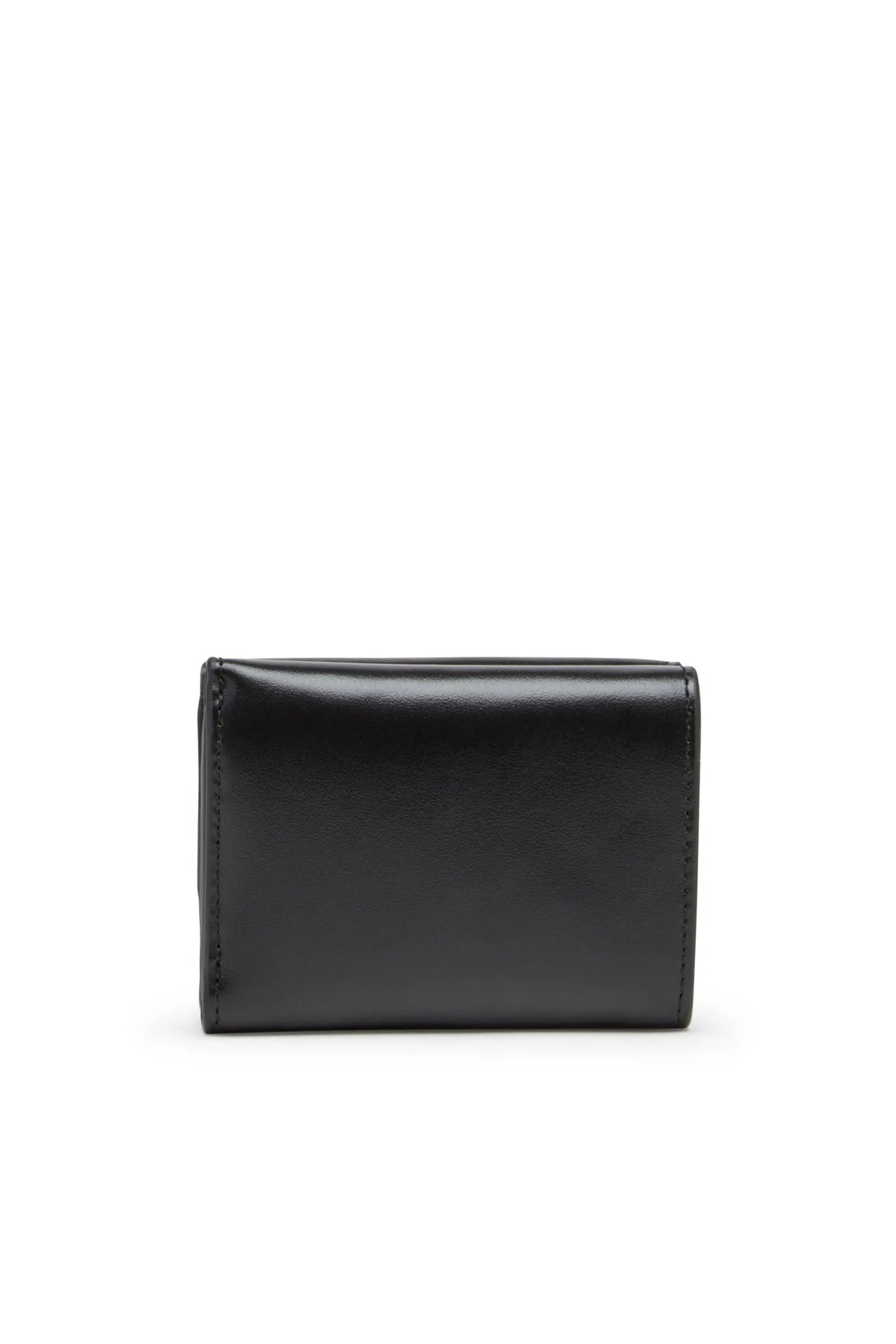 Tri-fold wallet in leather