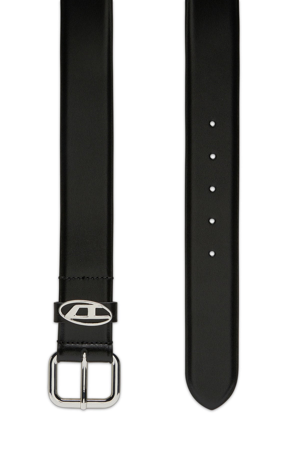 3.9cm logo-plaque embellished leather belt