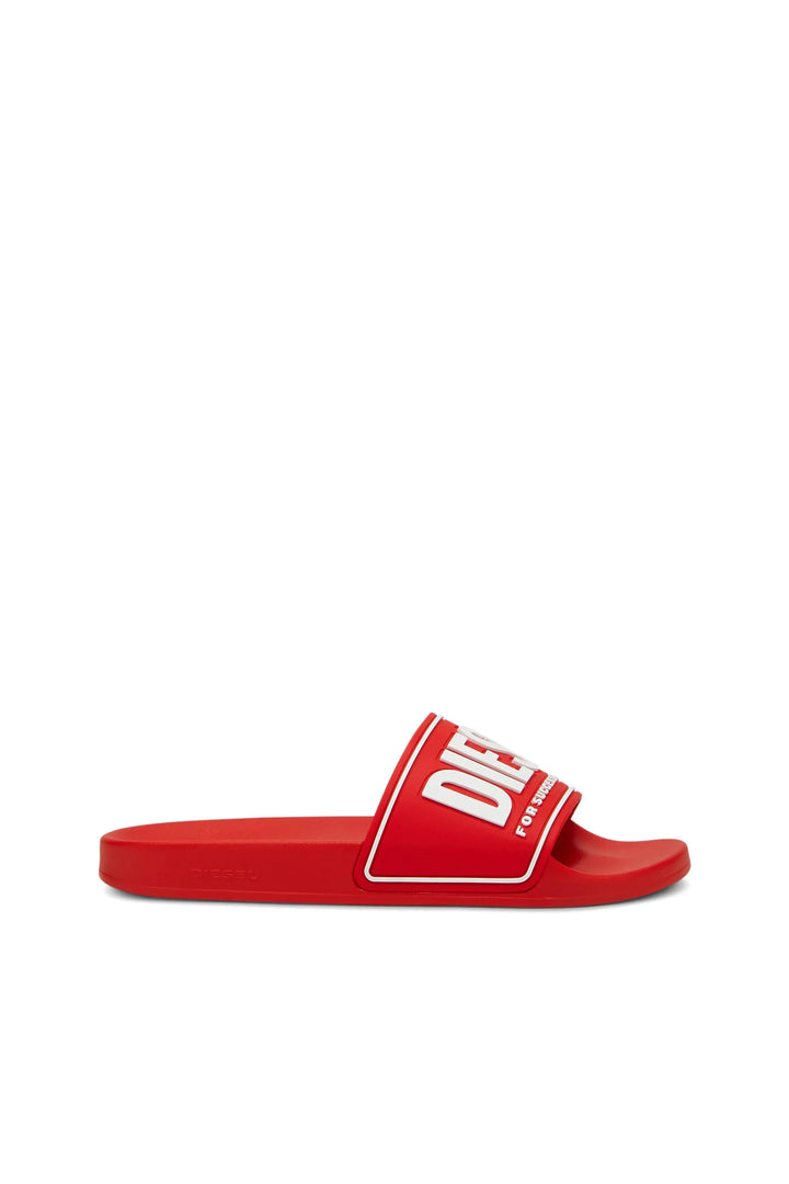 Sa-Mayemi-Pool slides with 3D logo Diesel