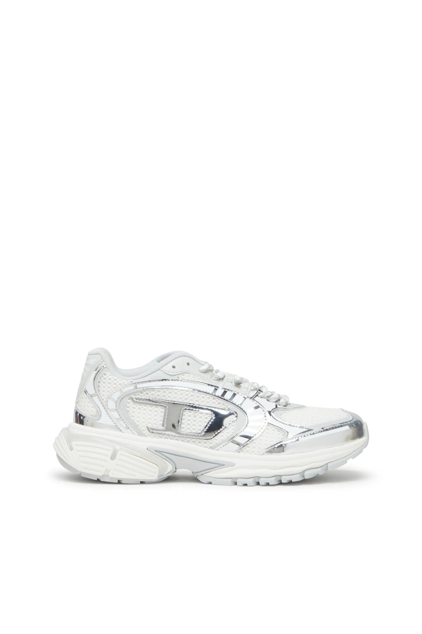 حذاء رياضي S-Pro-V-Dense-Metallic من القماش الشبكي بشعار D البيضاوي