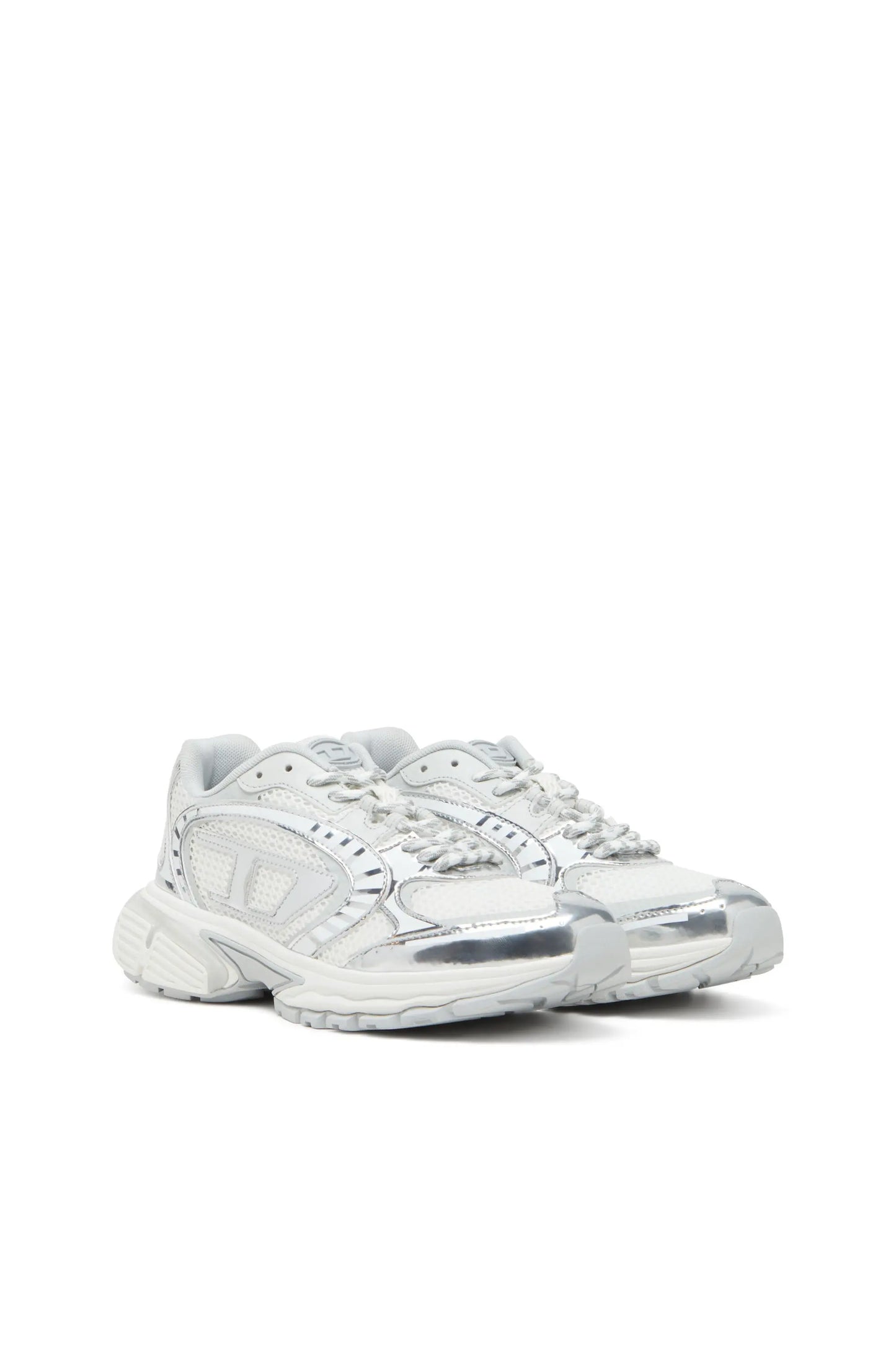 حذاء رياضي S-Pro-V-Dense-Metallic من القماش الشبكي بشعار D البيضاوي