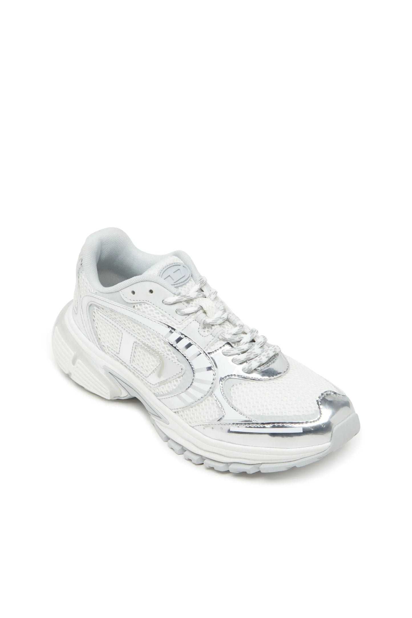 حذاء رياضي S-Pro-V-Dense-Metallic من القماش الشبكي بشعار D البيضاوي
