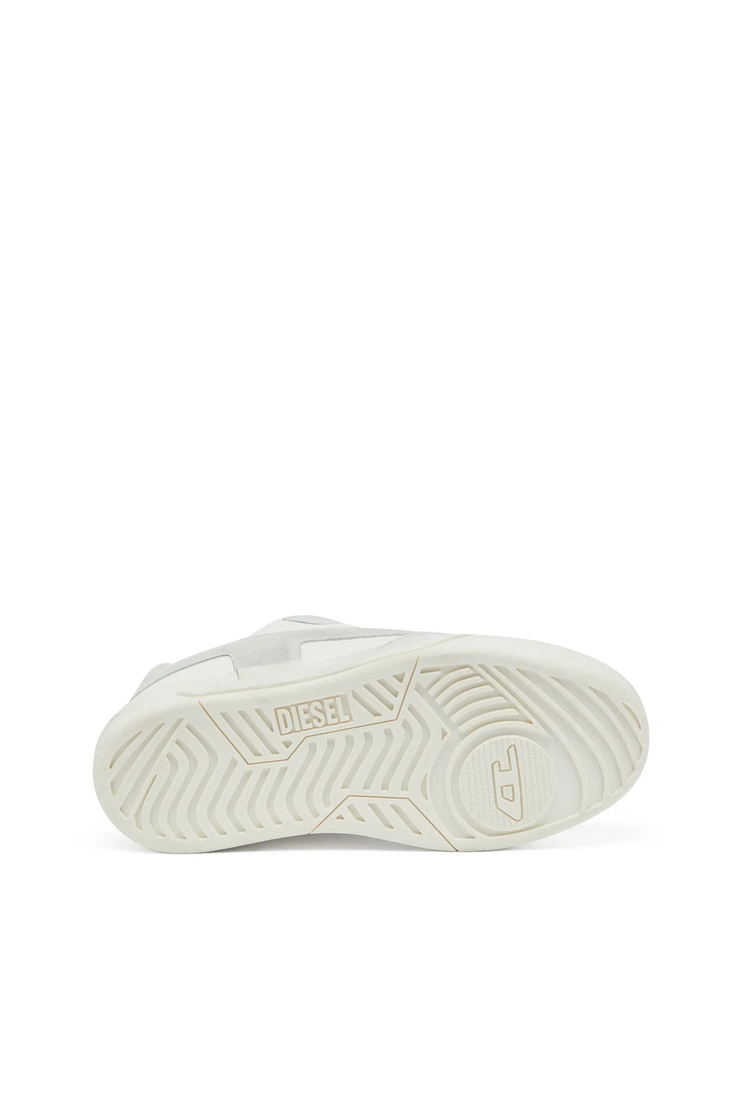 S-D-Ollie - Distressed sneakers in leather and suede