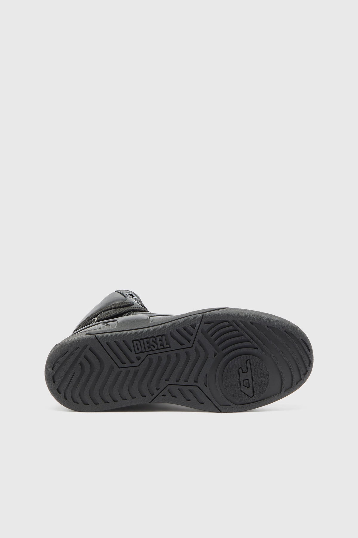 S-D-Ollie - High-top leather sneakers with D logo