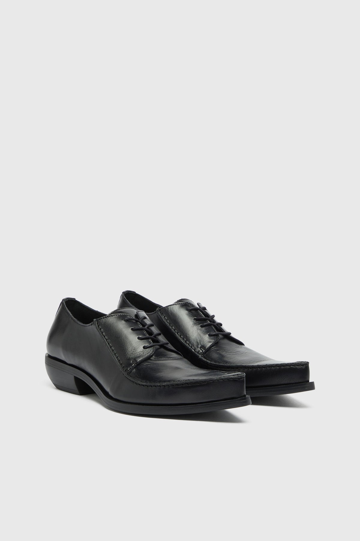 D-Frido-Derby shoes in leather
