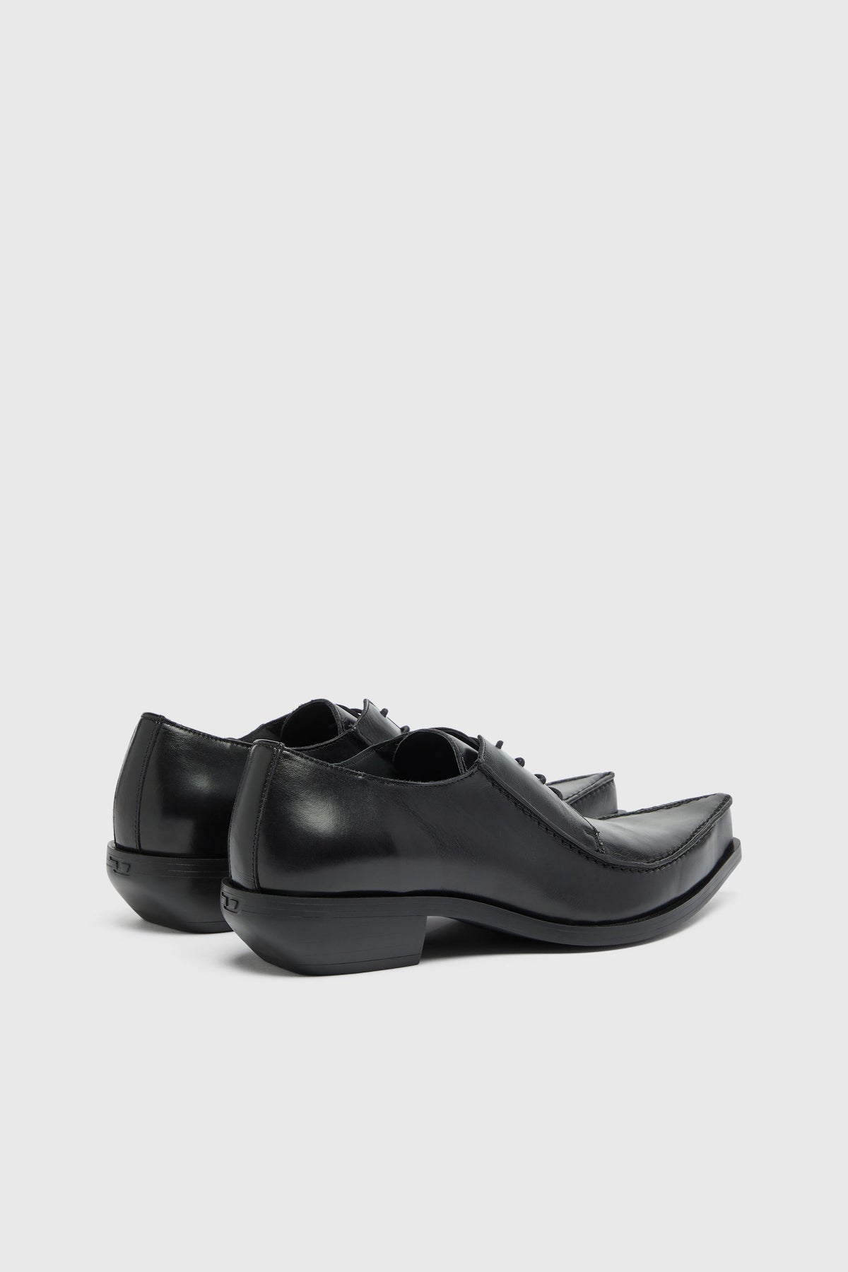 D-Frido-Derby shoes in leather