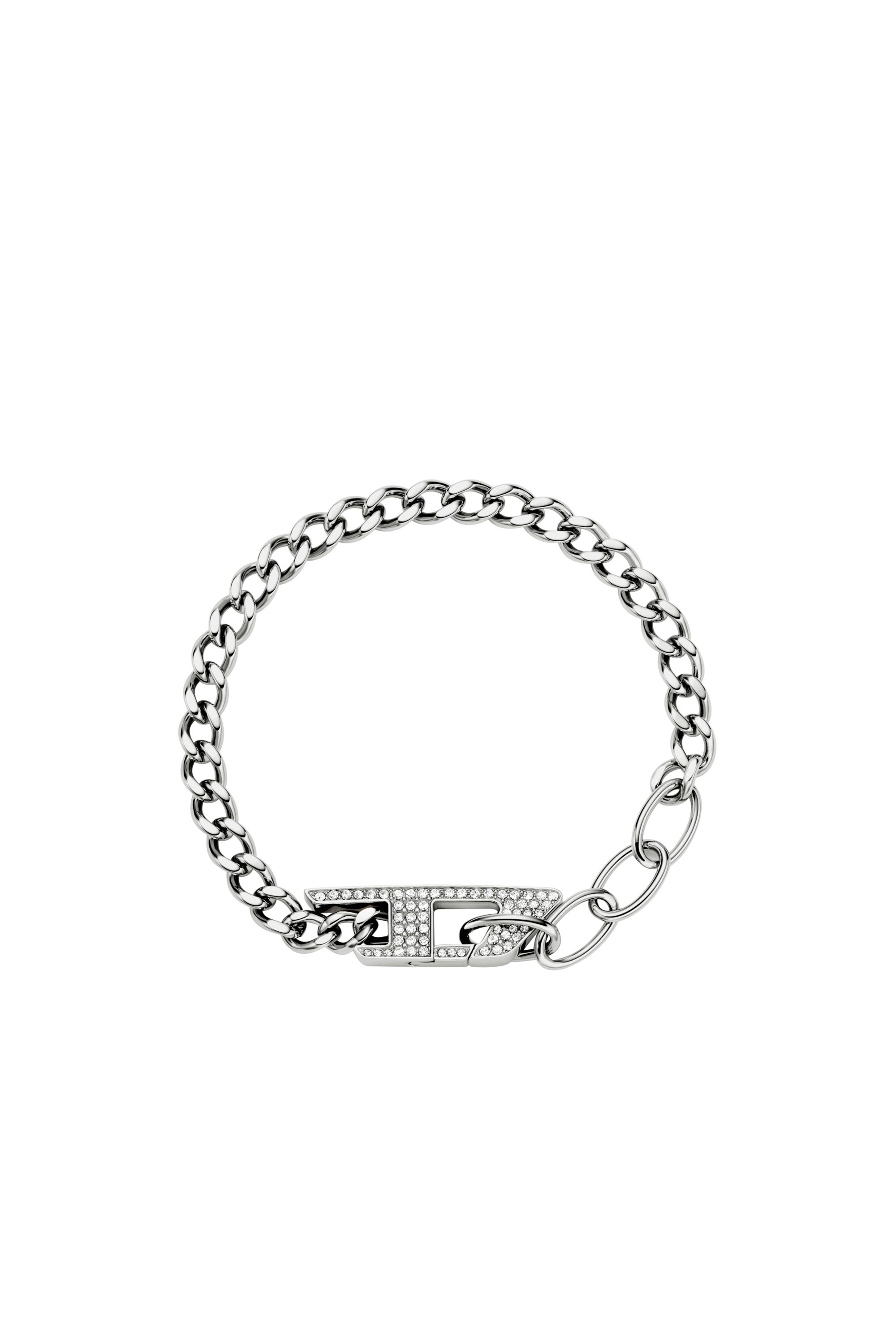 

Stainless steel glitz chain bracelet