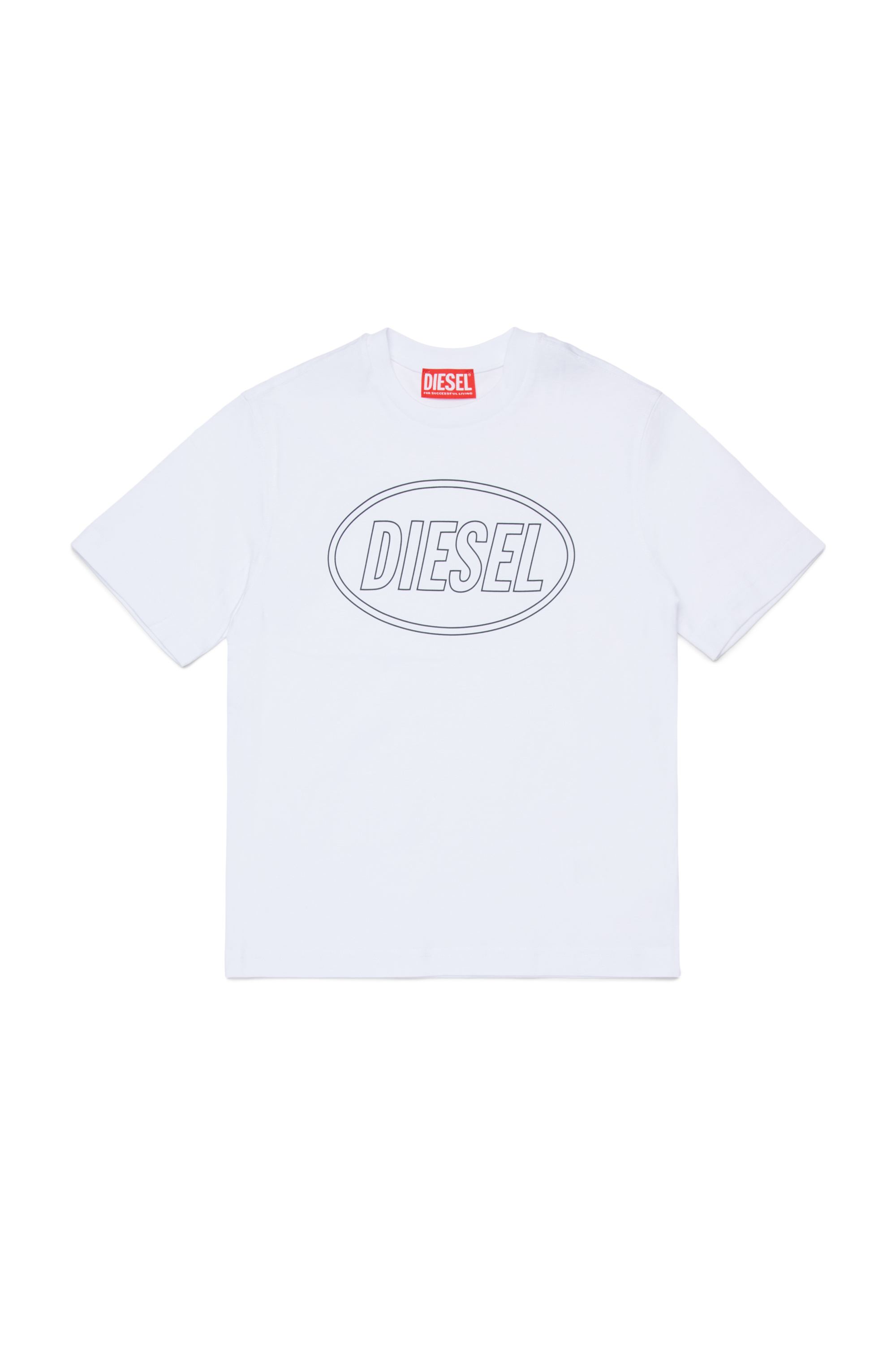

Cotton T-shirt with Diesel print