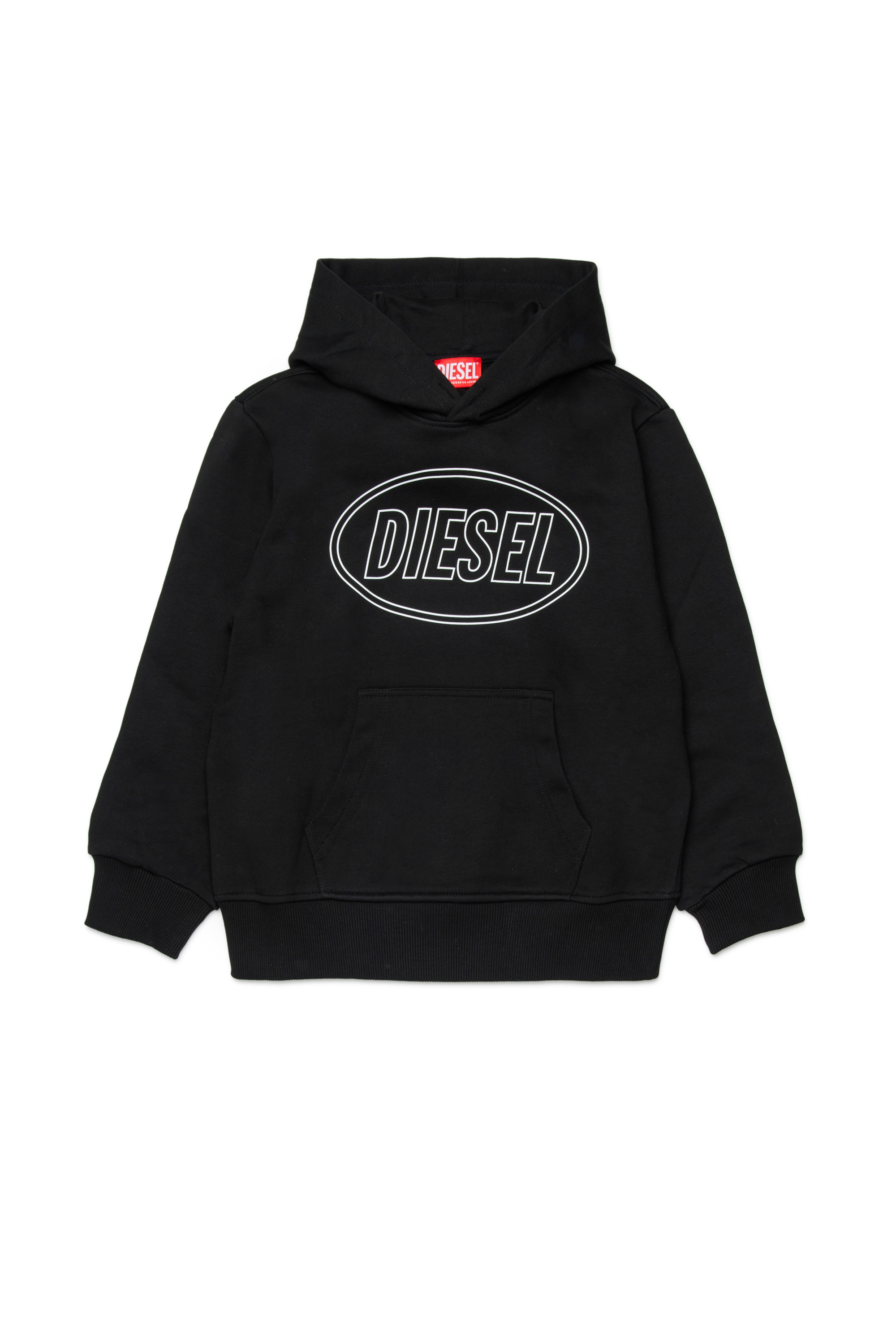 

Hoodie with Diesel logo print