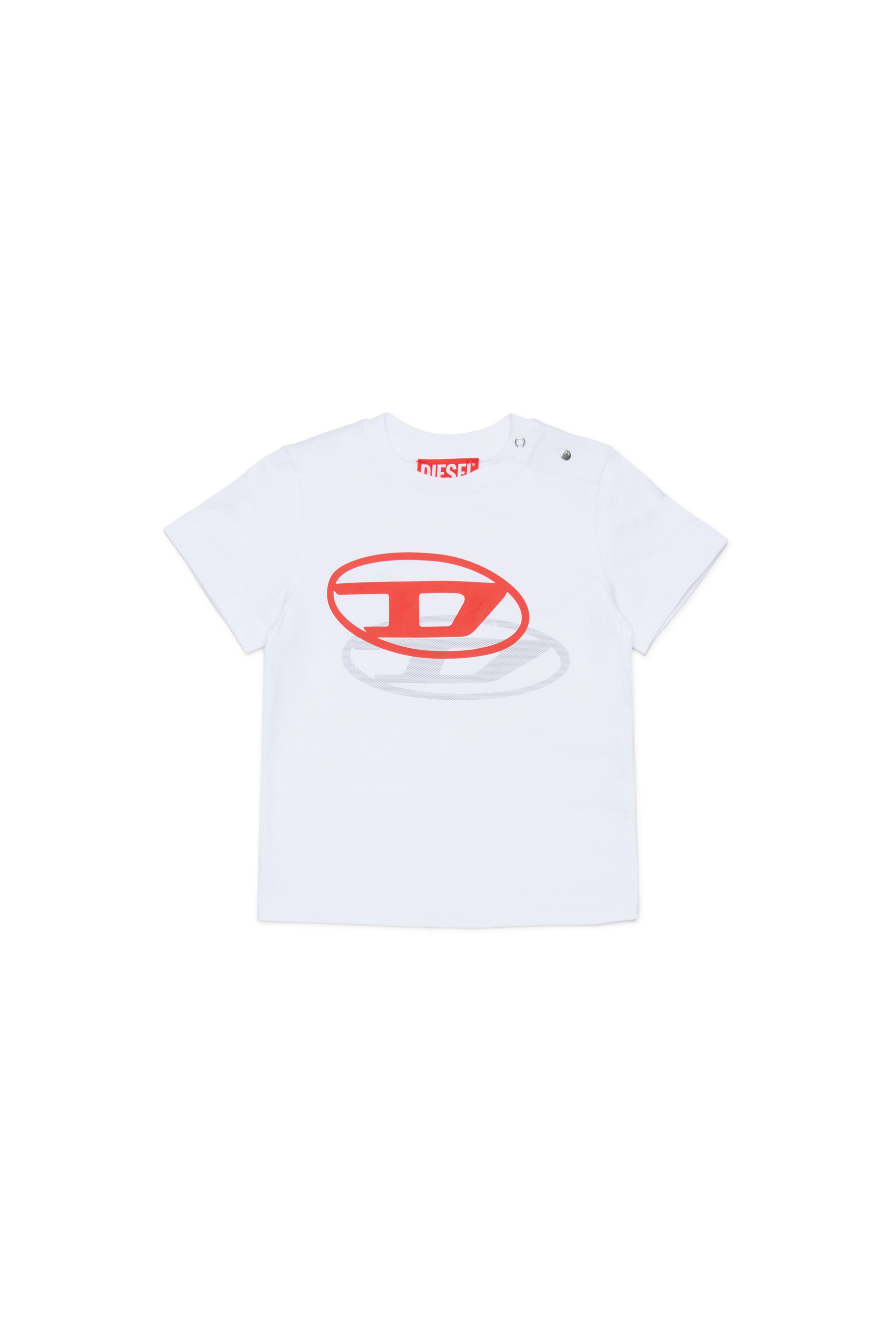 

Cotton T-shirt with shadow logo