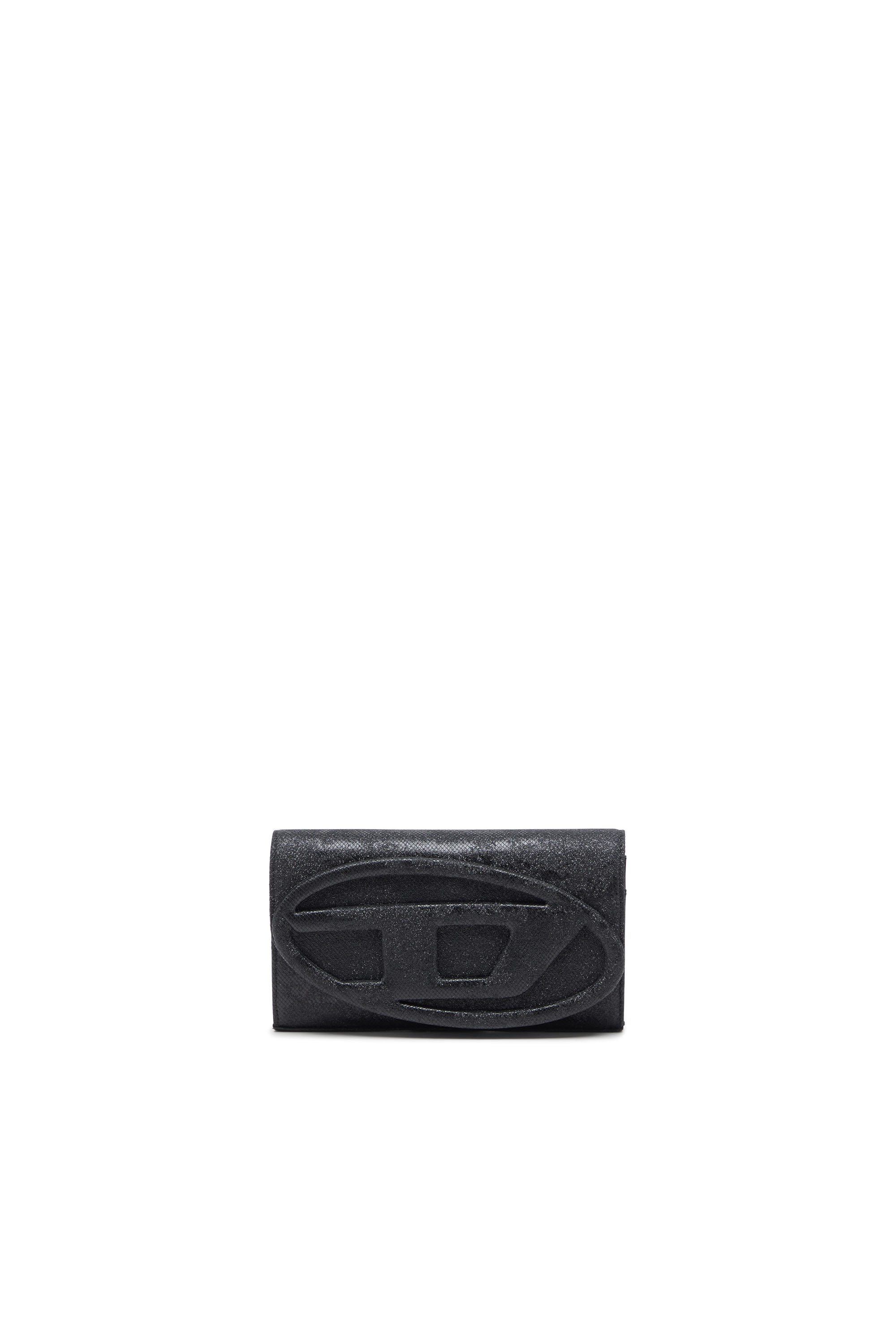 

Wallet purse in glitter-camo Lurex